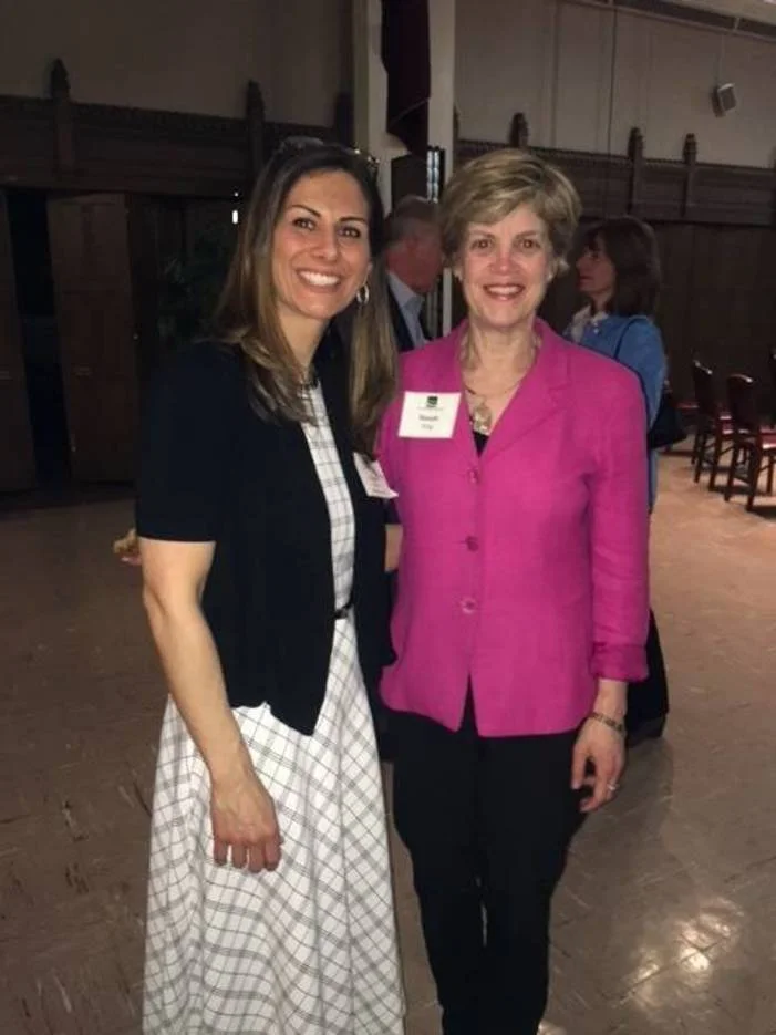 Lisa Allen and Susan Haig Photo by Chip Dickson