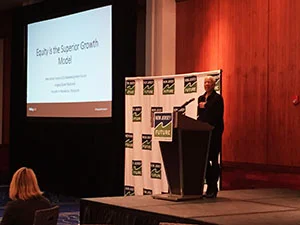 Angela Glover Blackwell speaks of equity