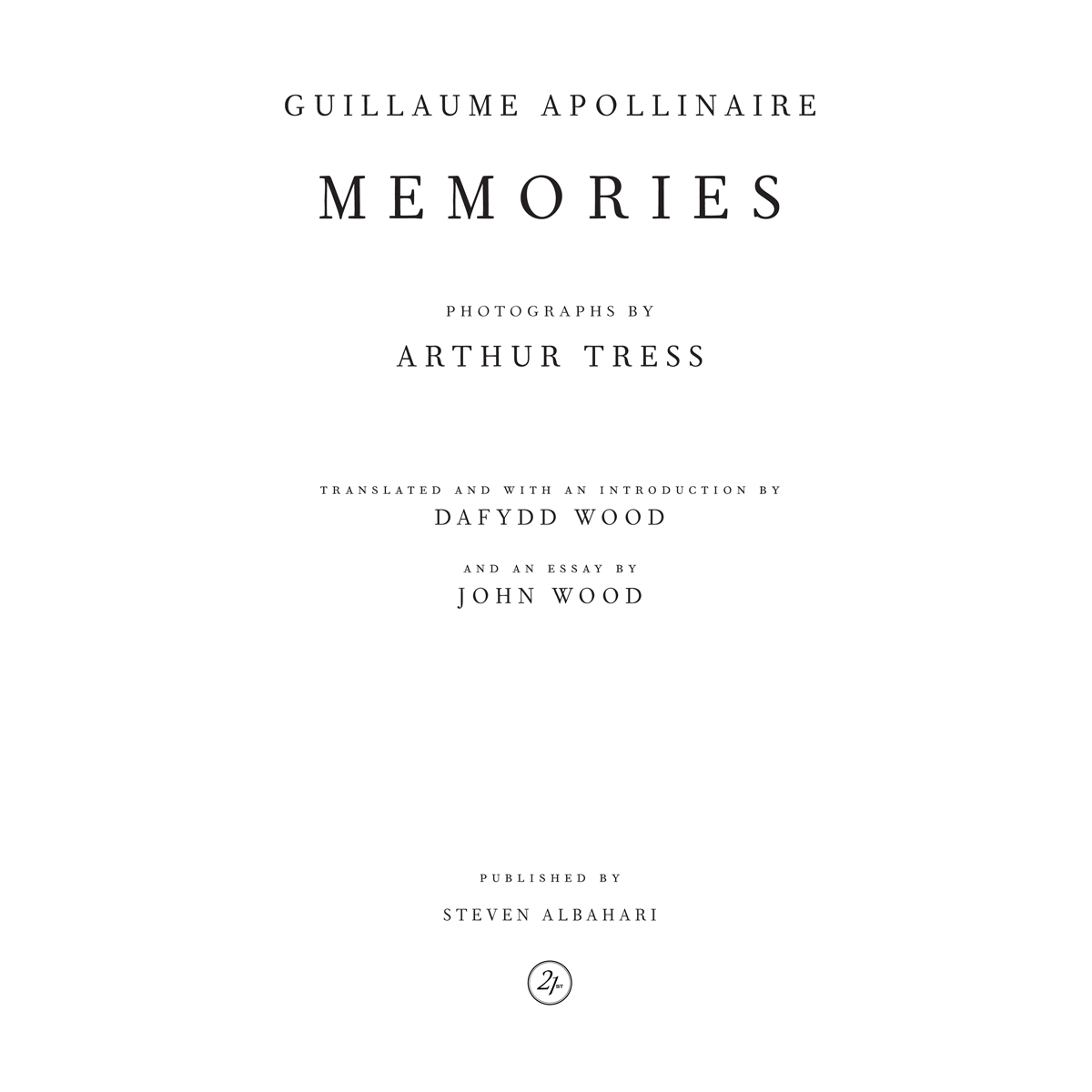 Guillaume Apollinaire, Memories