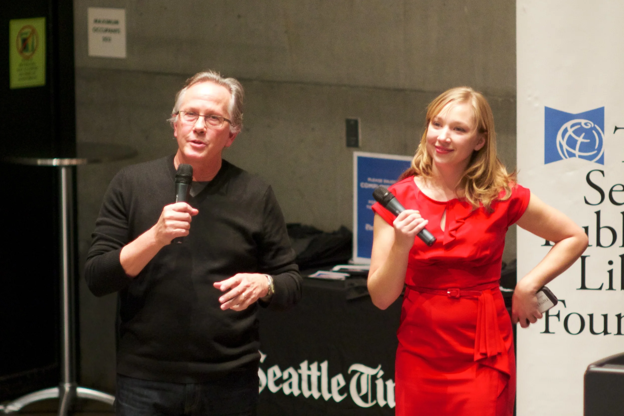 Steve Ringman and Erika Schultz