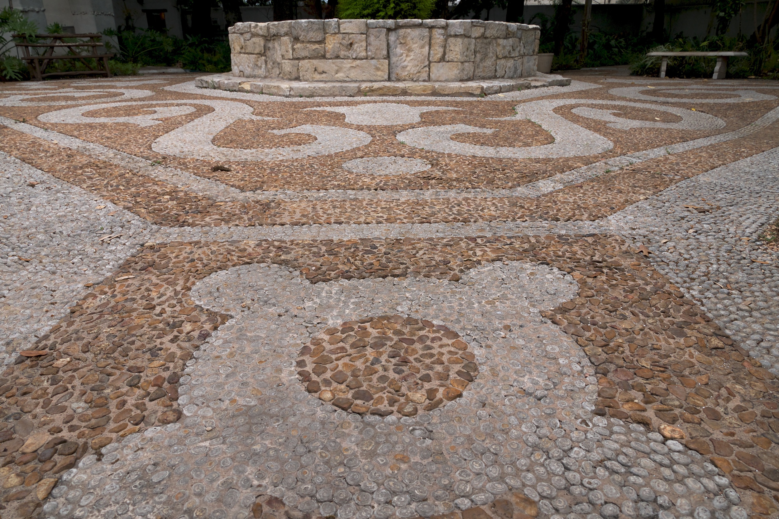 Back patio of the Spanish Governor's Palace