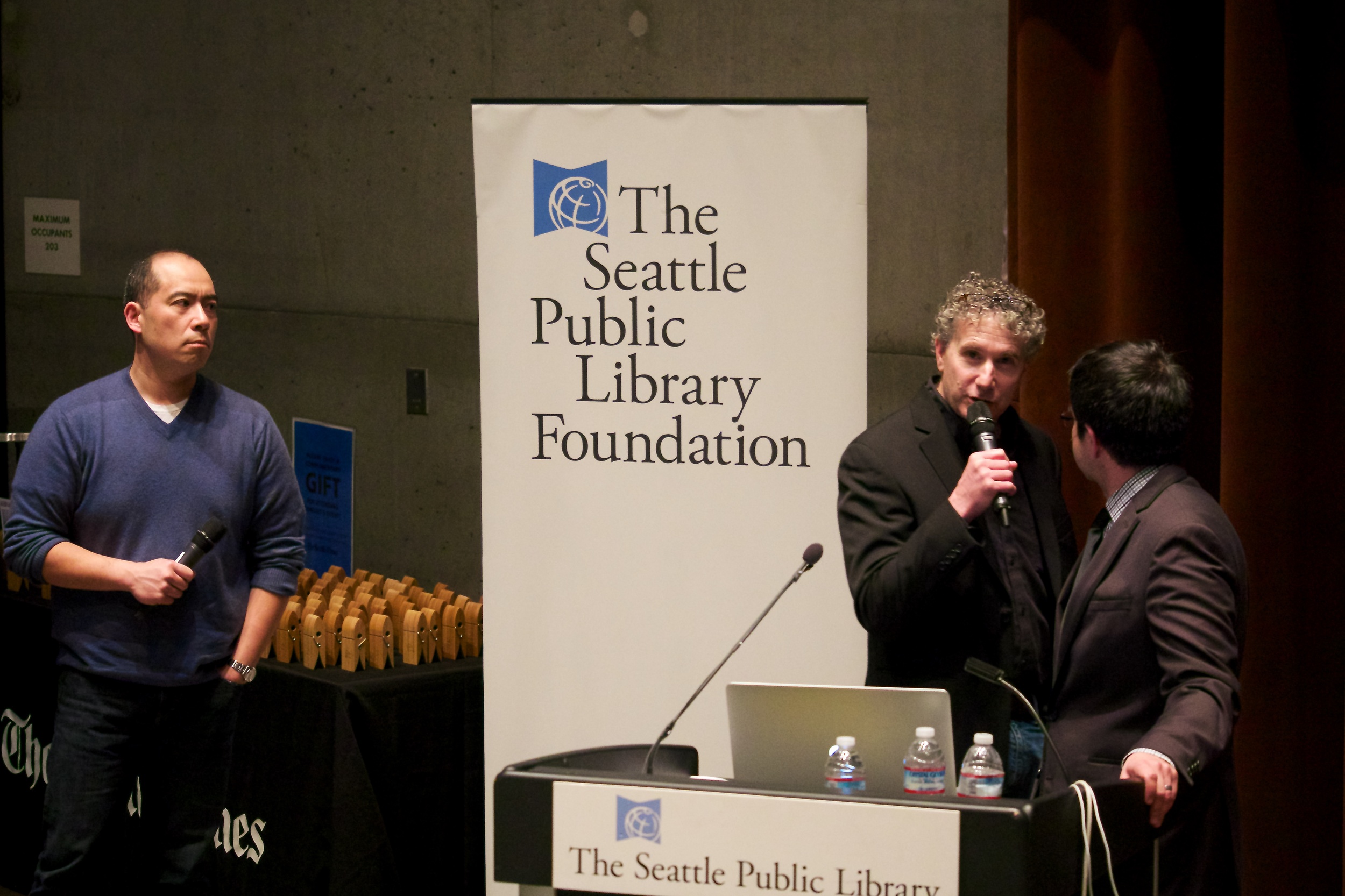 John Lok, Mike Siegel, and Danny Gawlowski
