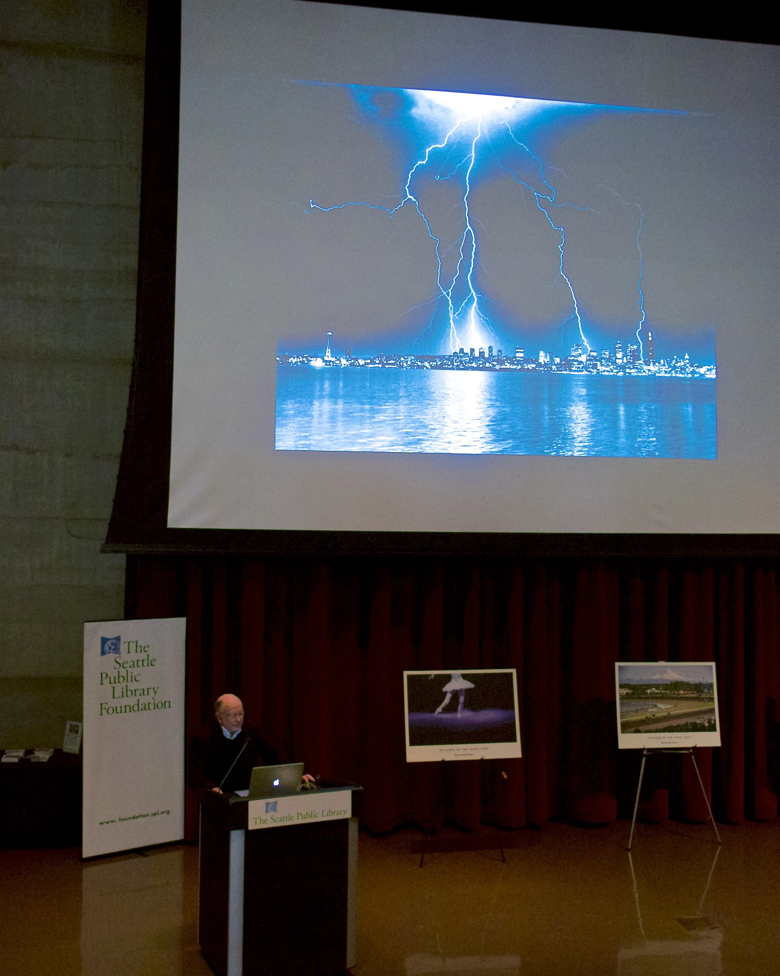 Greg Gilbert and his lightning photo