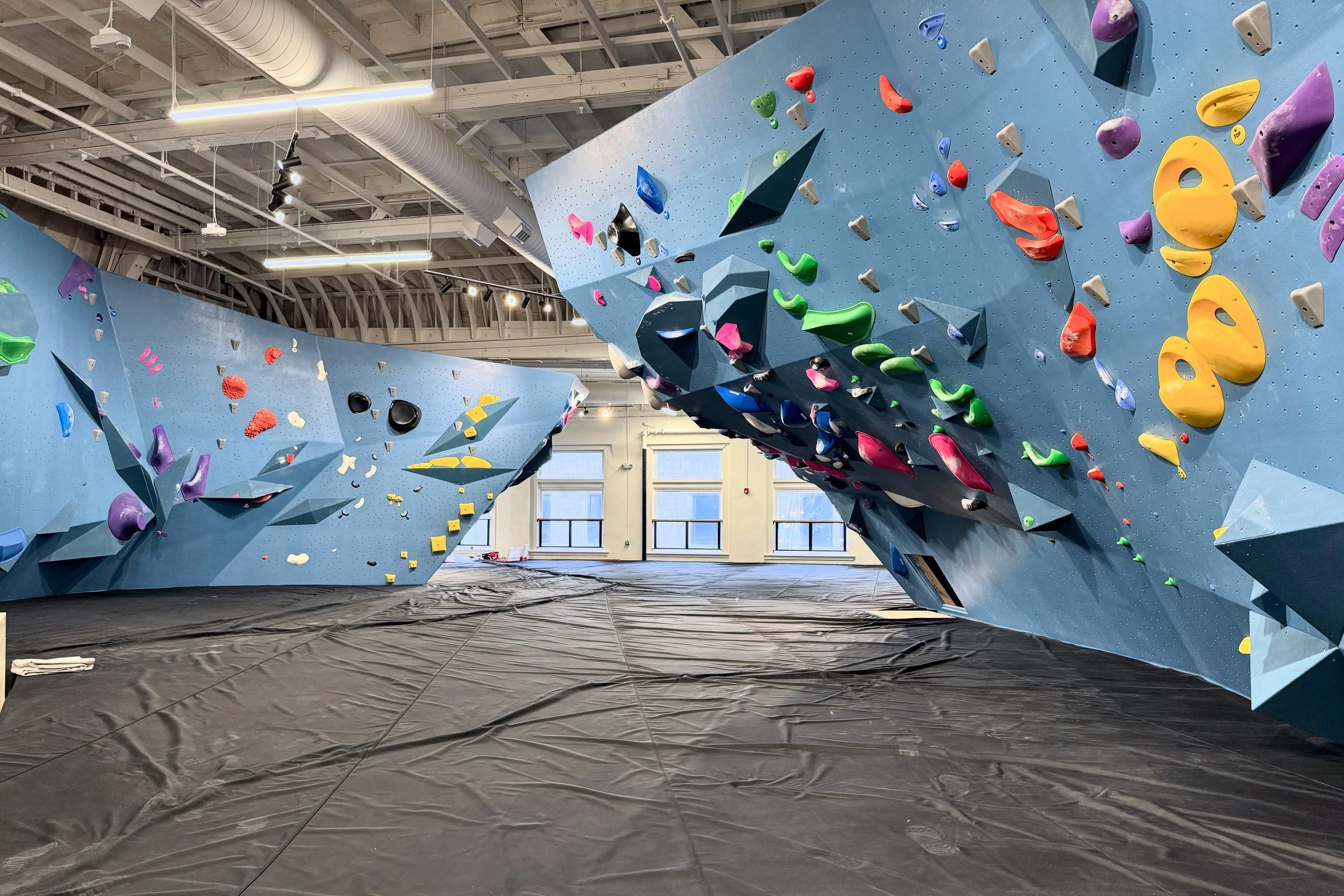 From bank to Seattle Bouldering Project