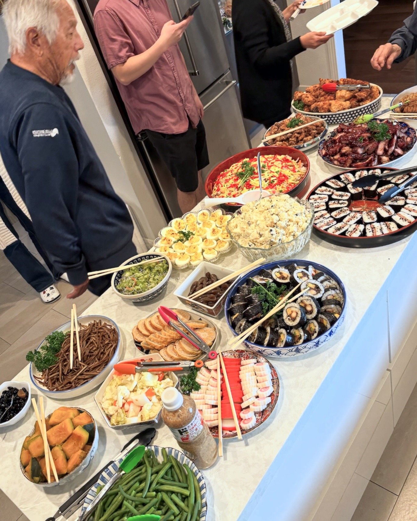 New Year's lunch