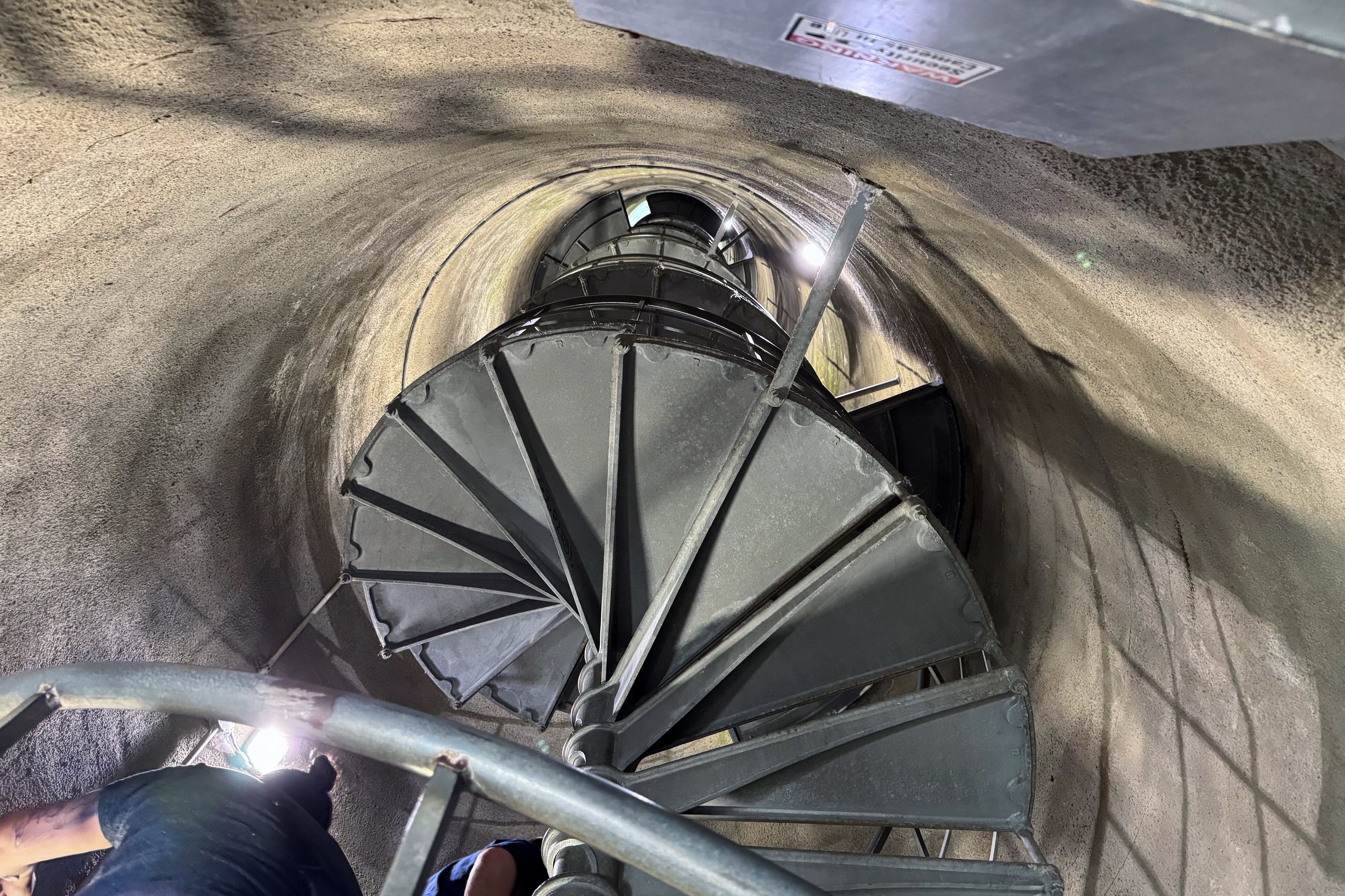 Staircase going to the viewing platform
