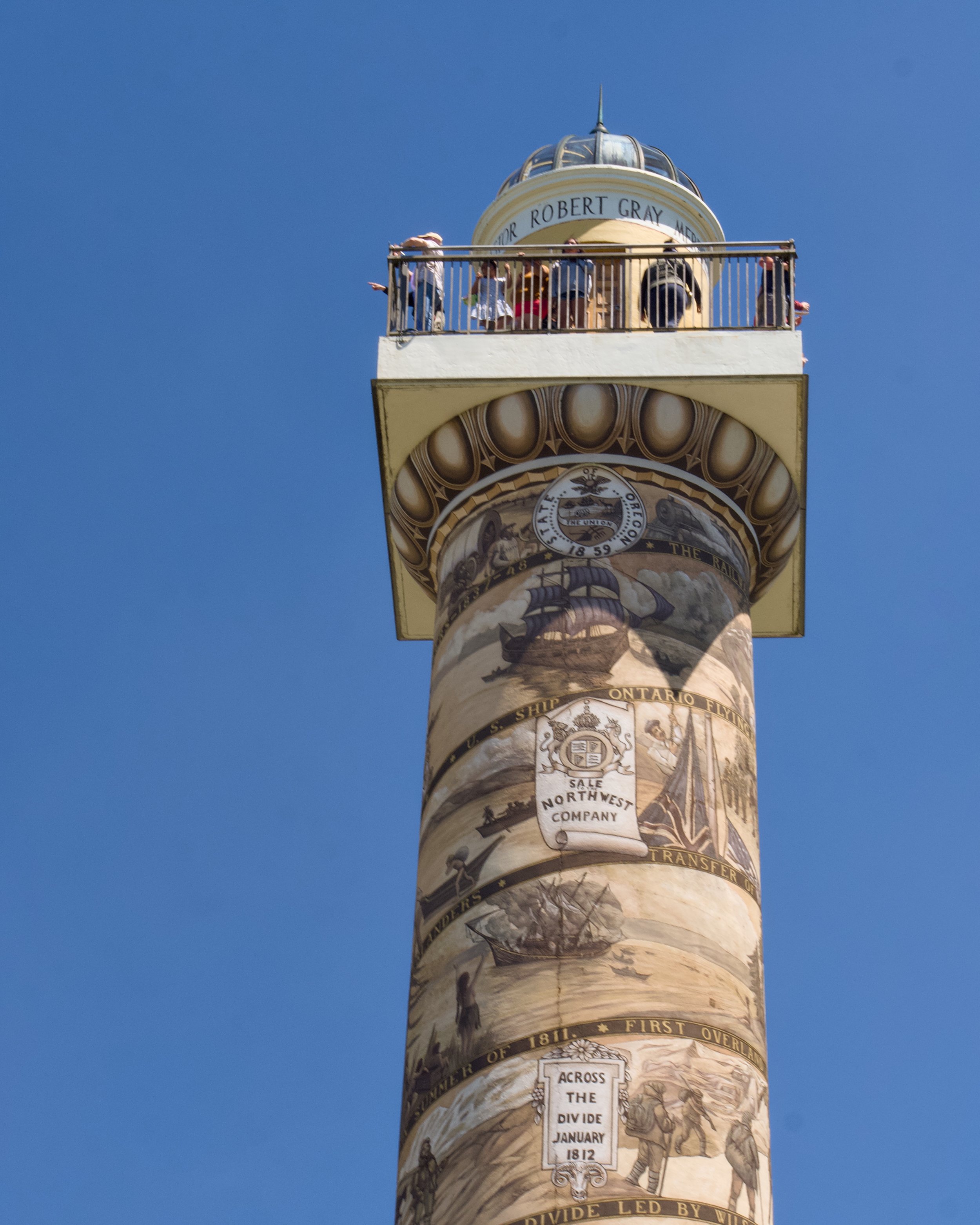 Top of column