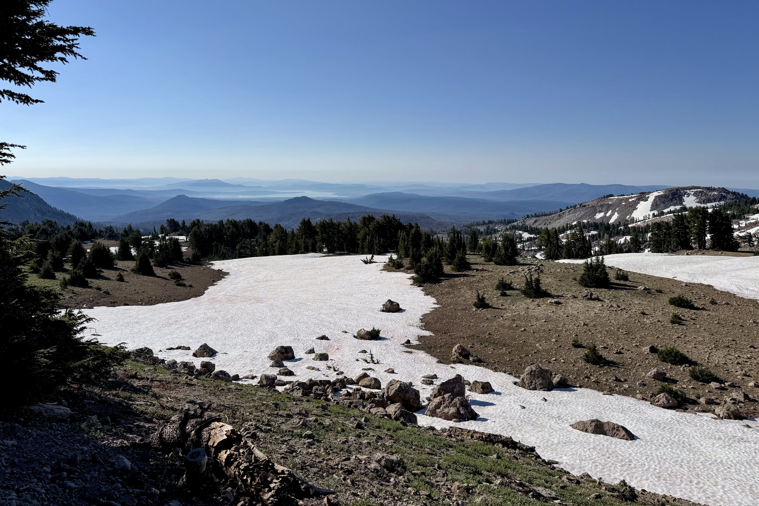 Snow fields