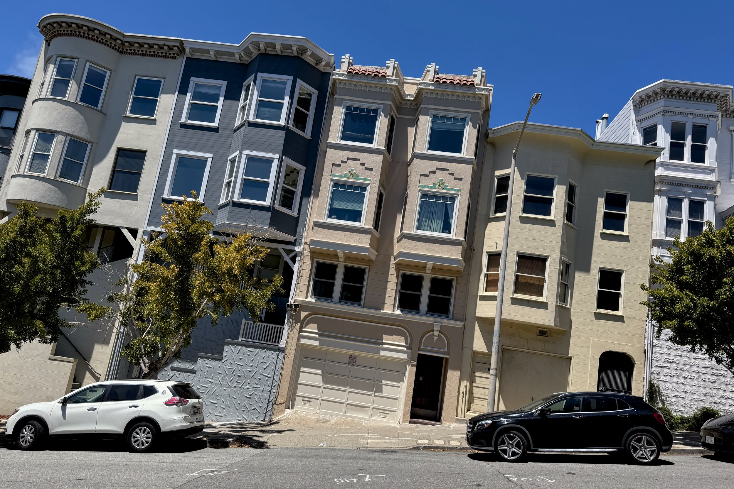 Tilted buildings