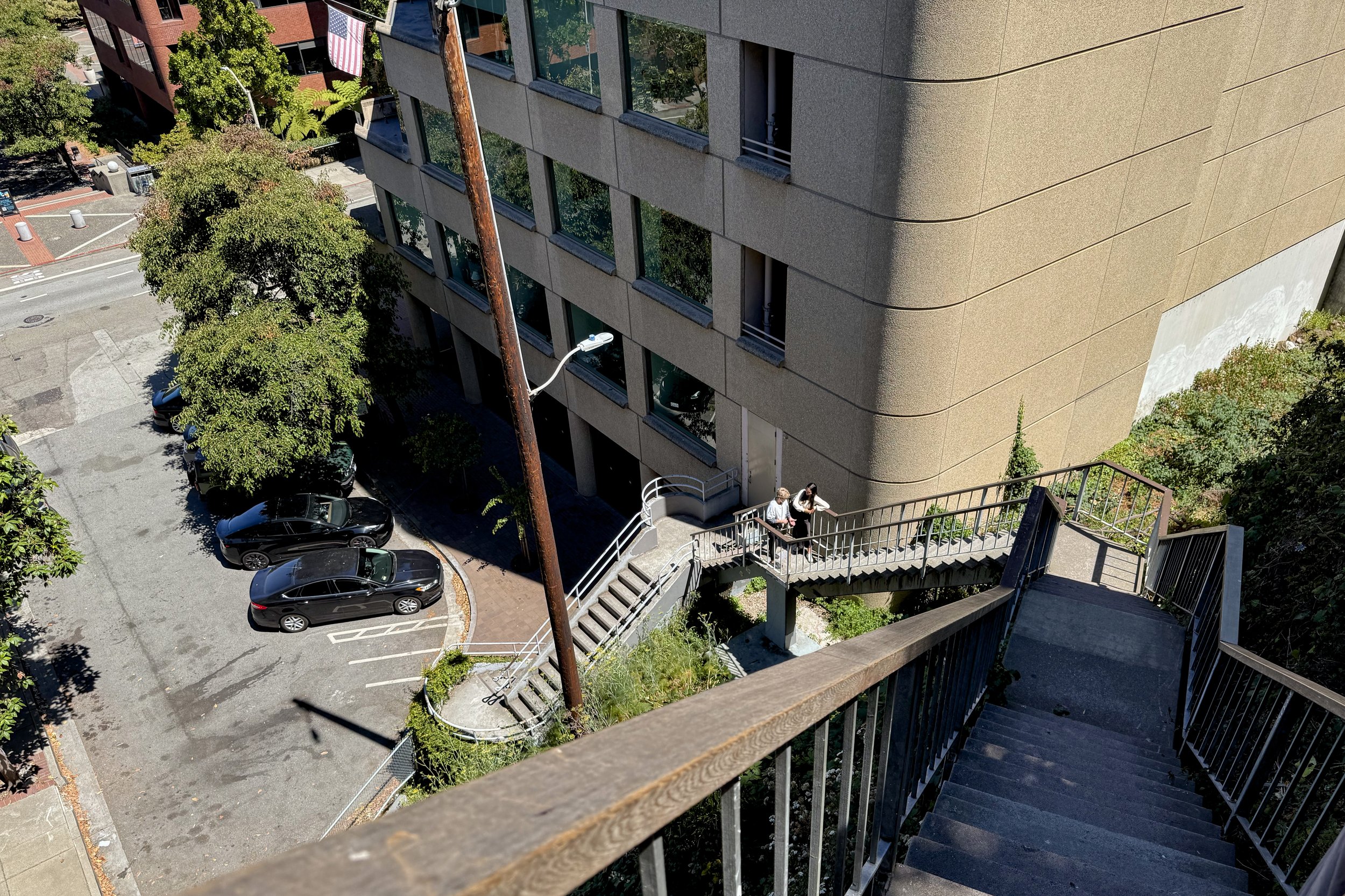 Bottom of Filbert Steps