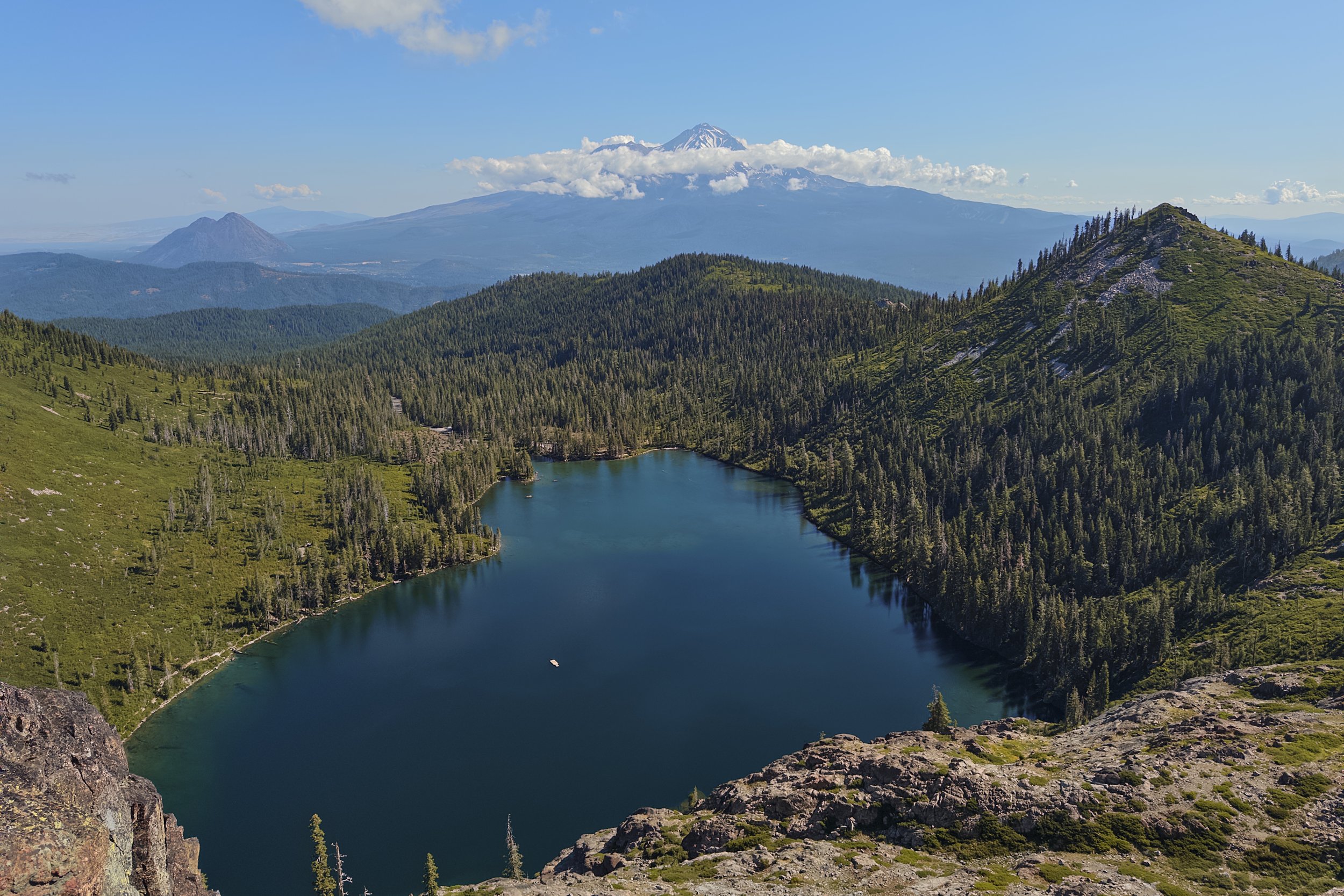 Castle Lake, Mt. Shasta, Black Butte