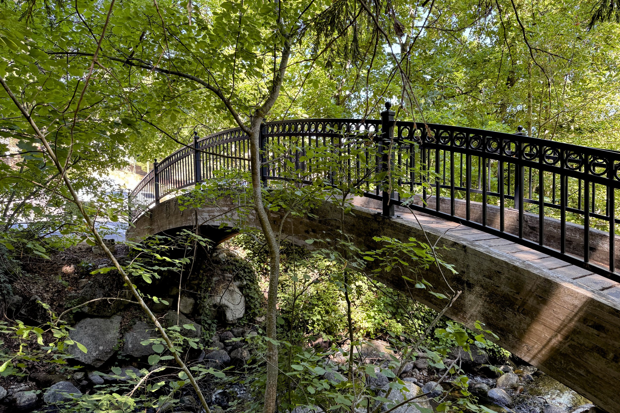 Bridge across Ashland Creek