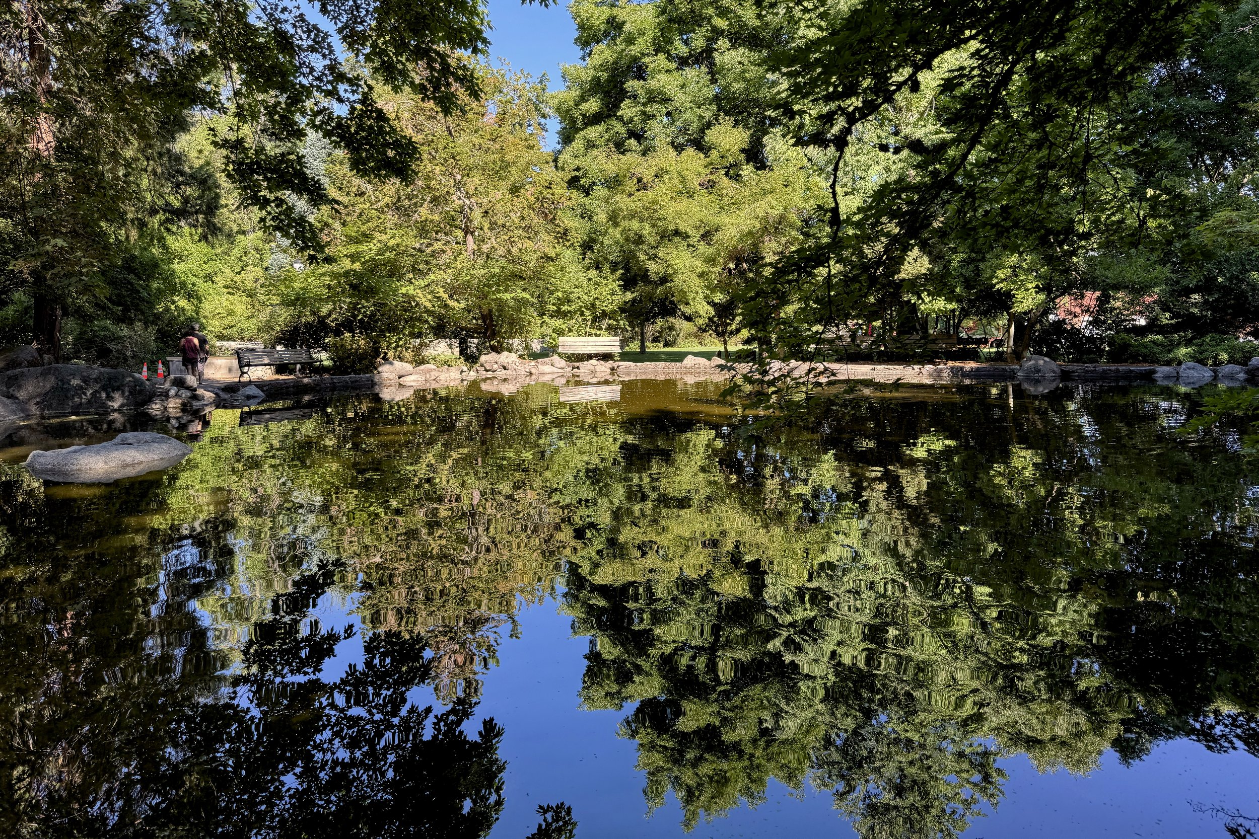 Lower duck pond, Lithia Park