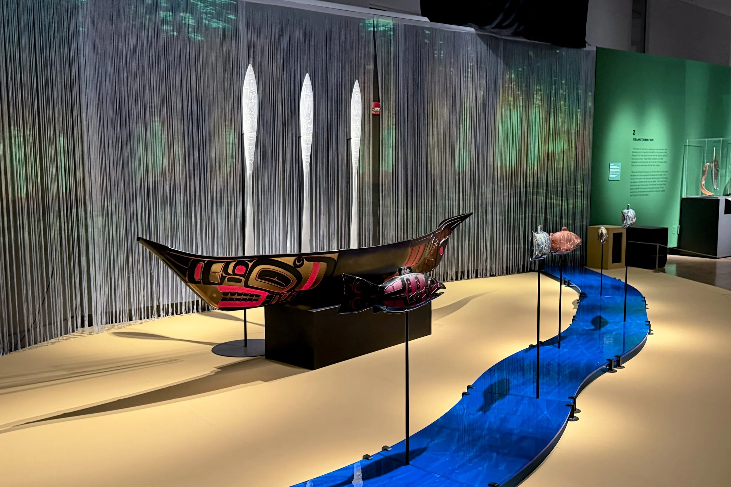 Axáa (Canoe Paddle), Kéet Yaakw (Killer Whale Canoe), Xáat (Salmon), Nass Héeni (Nass River)