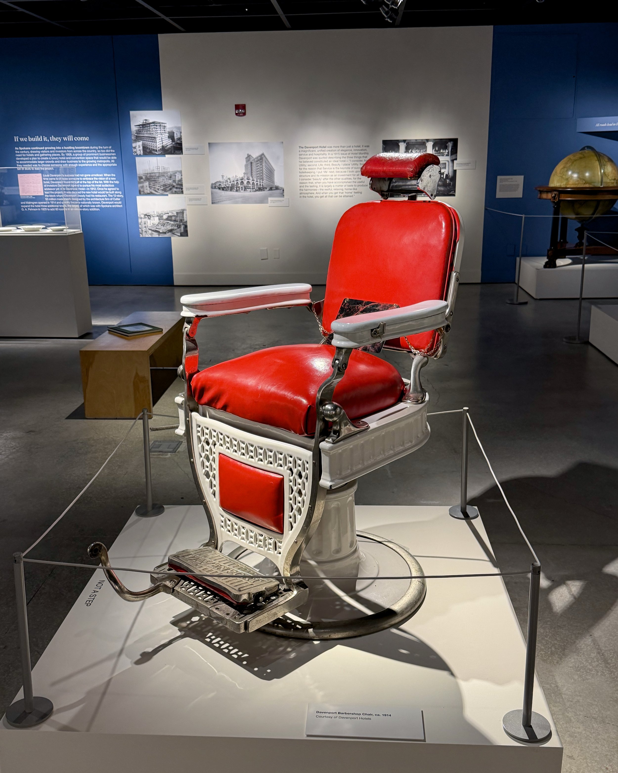 Davenport barbershop chair