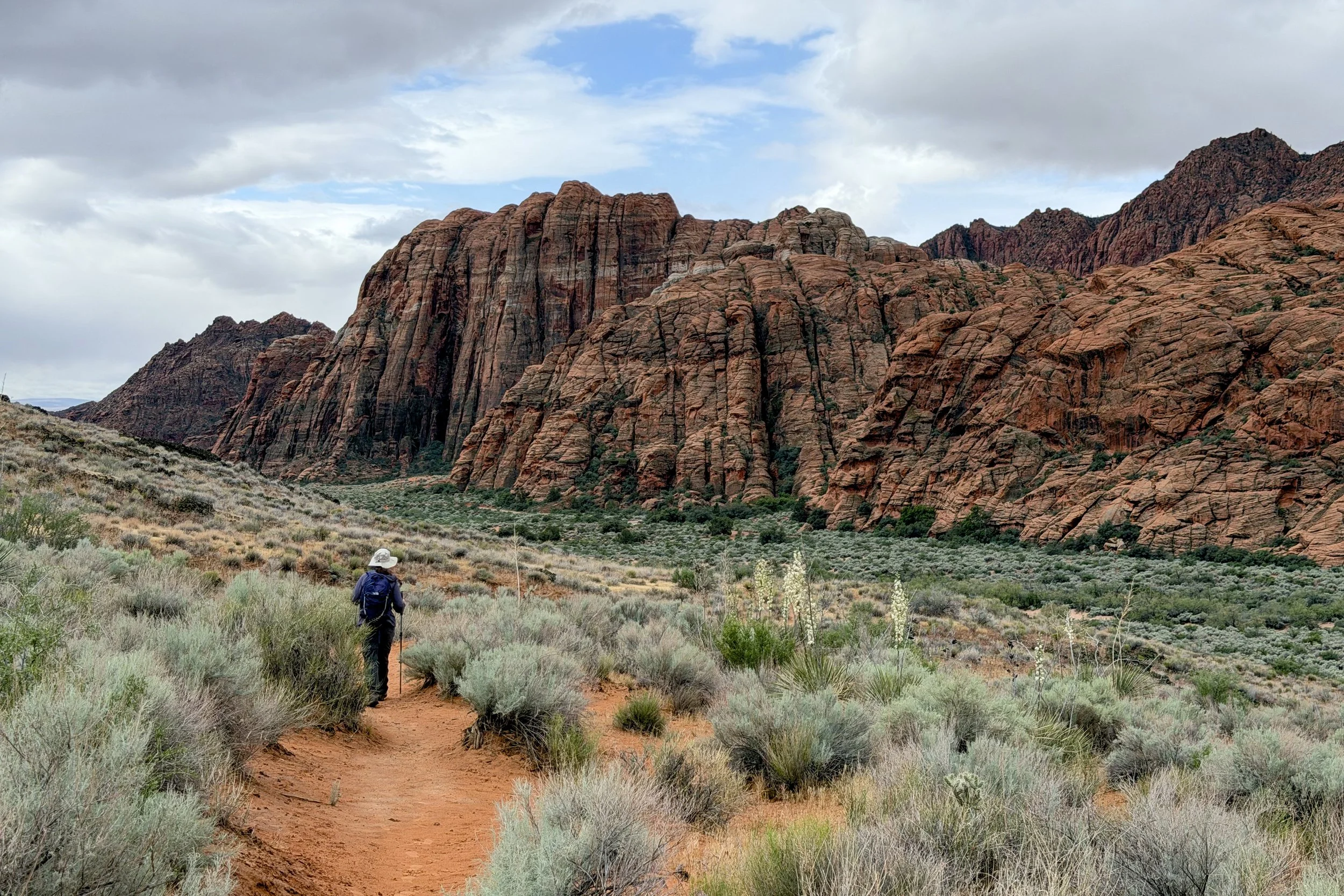 Lava flow trail