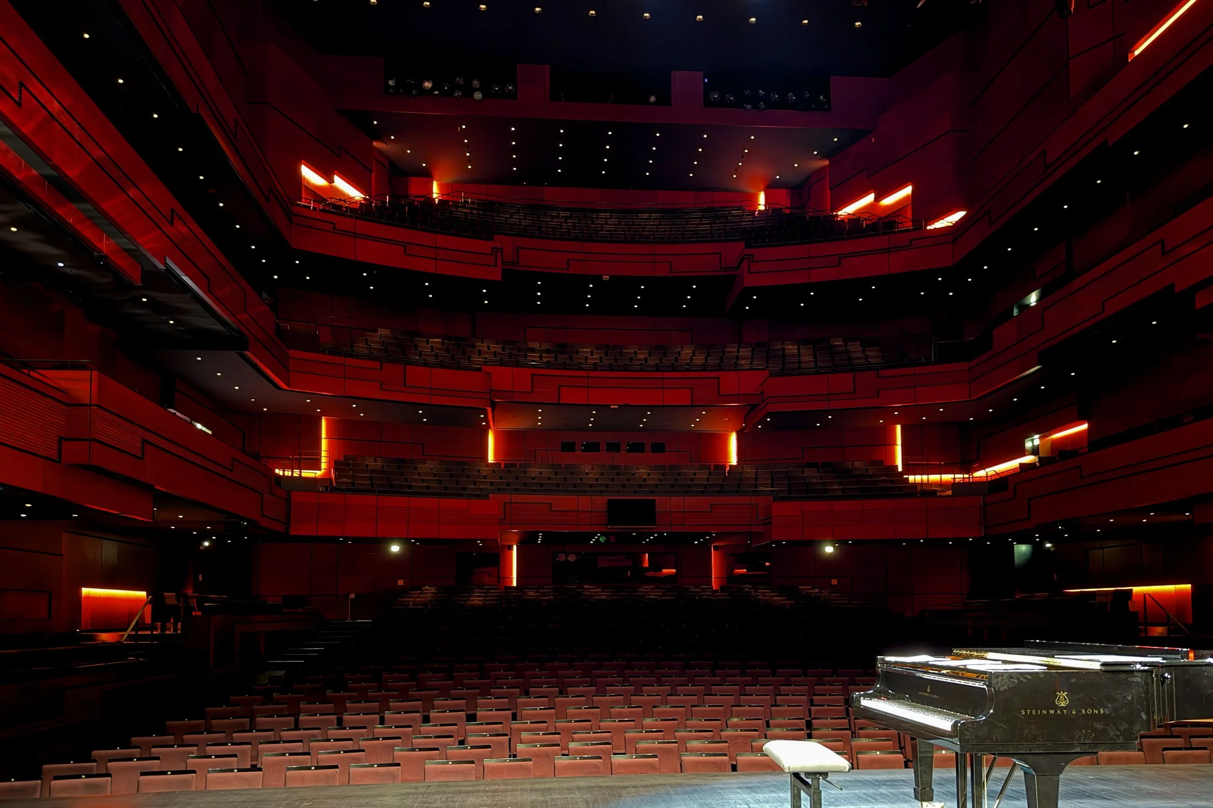 View from stage