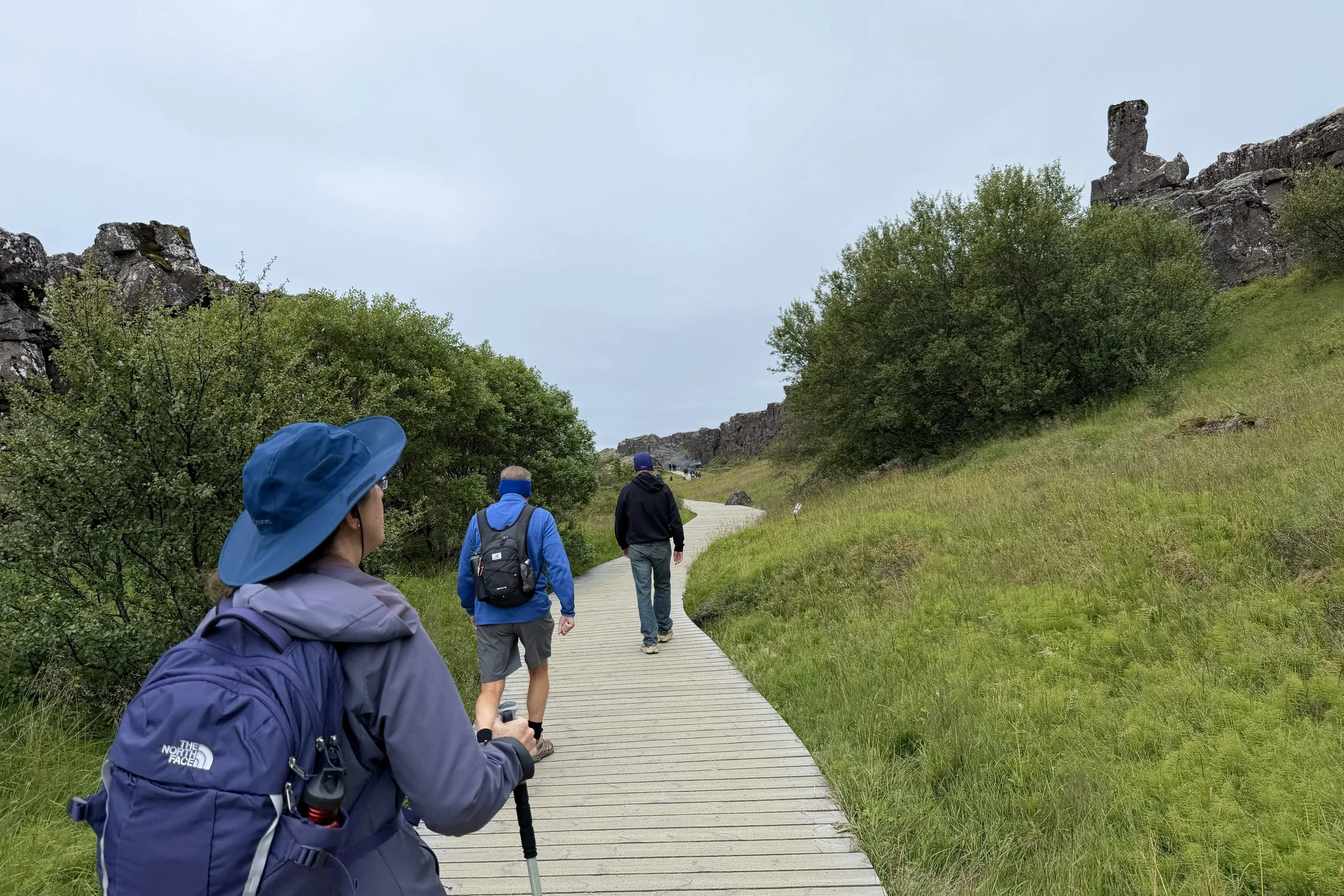 Path changed to a boardwalk