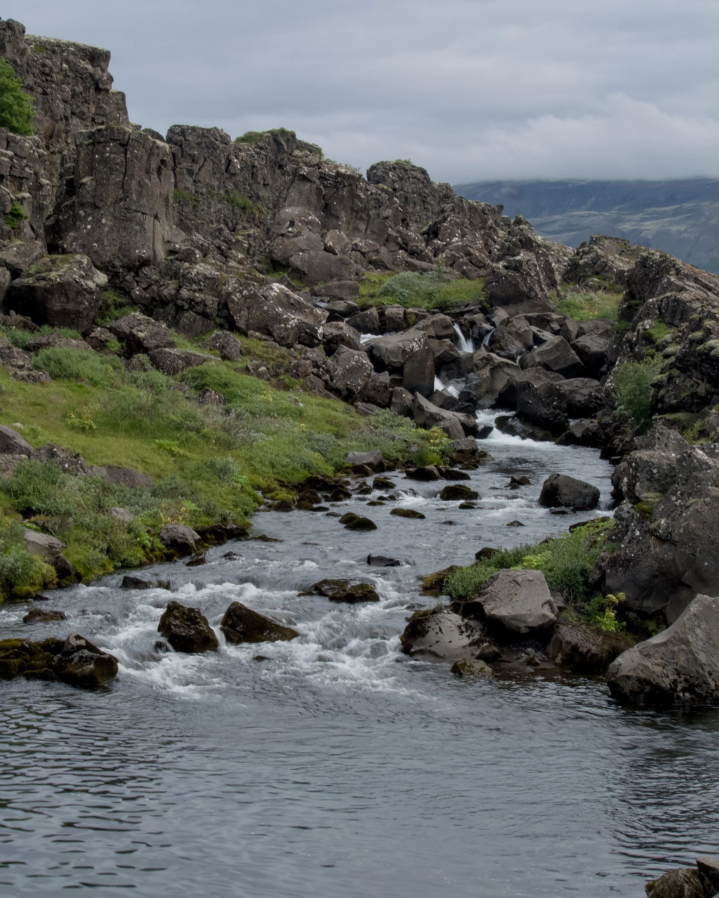 Stream by the path