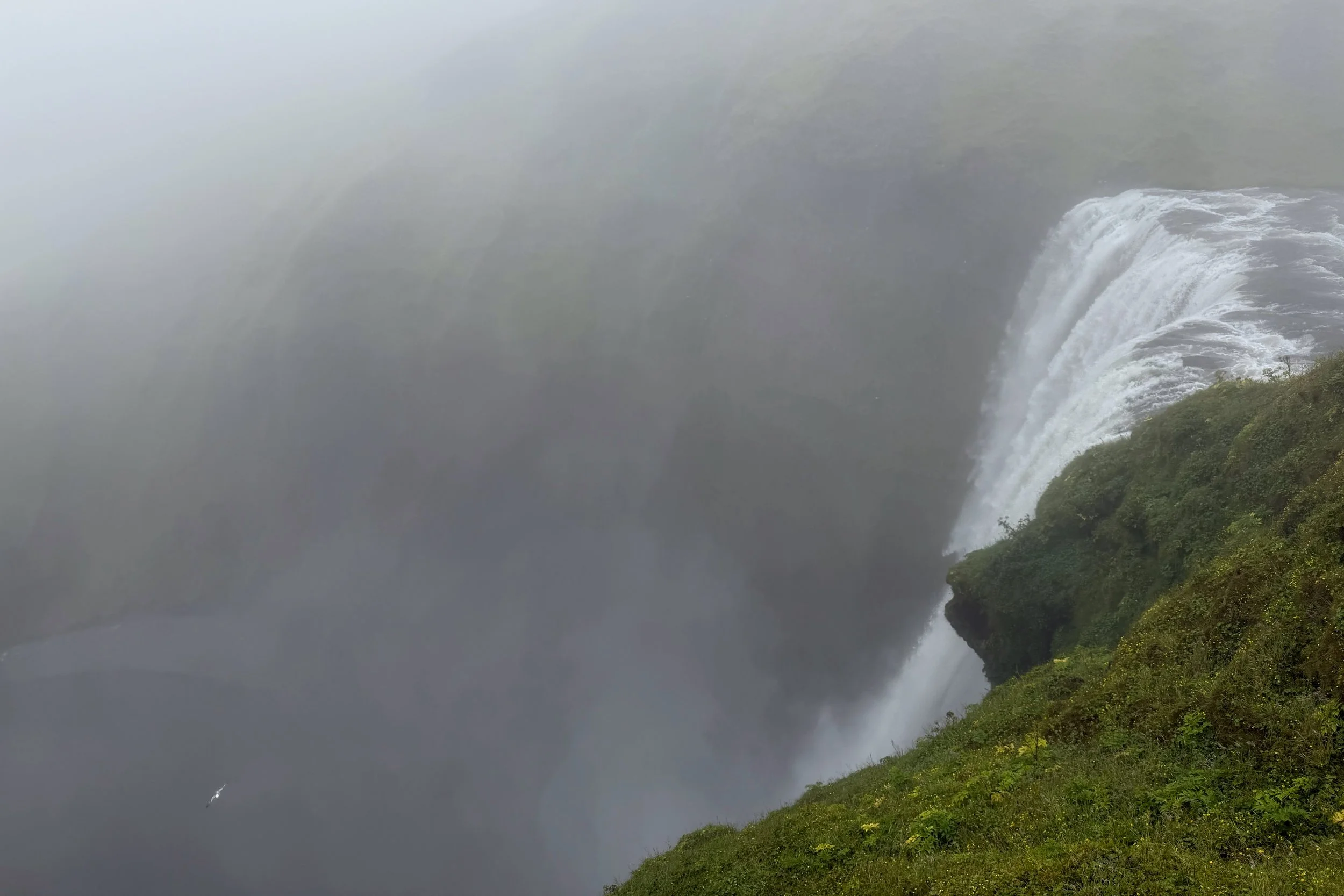 Top of Skógafoss