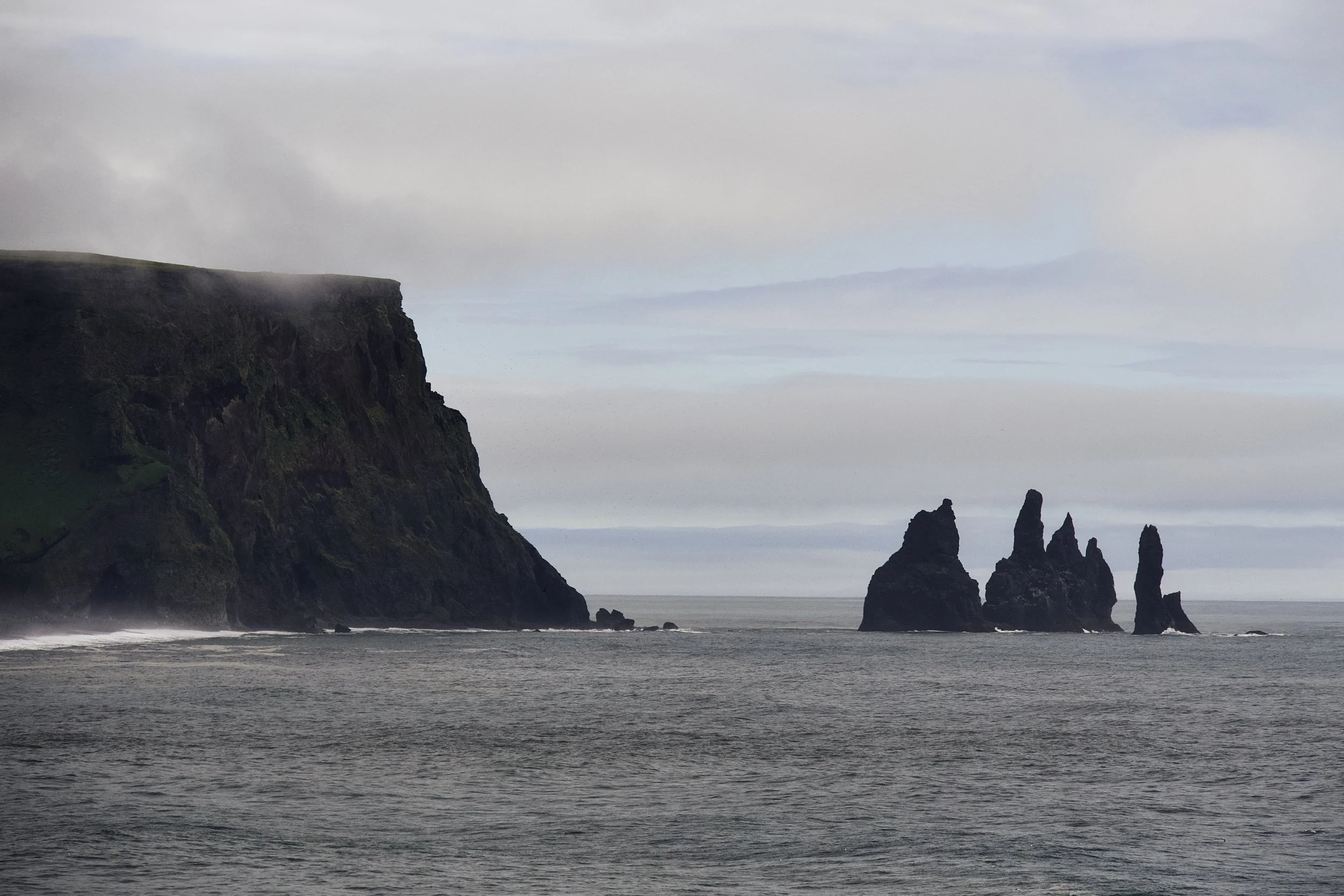 Reynisfjara and sea stacks