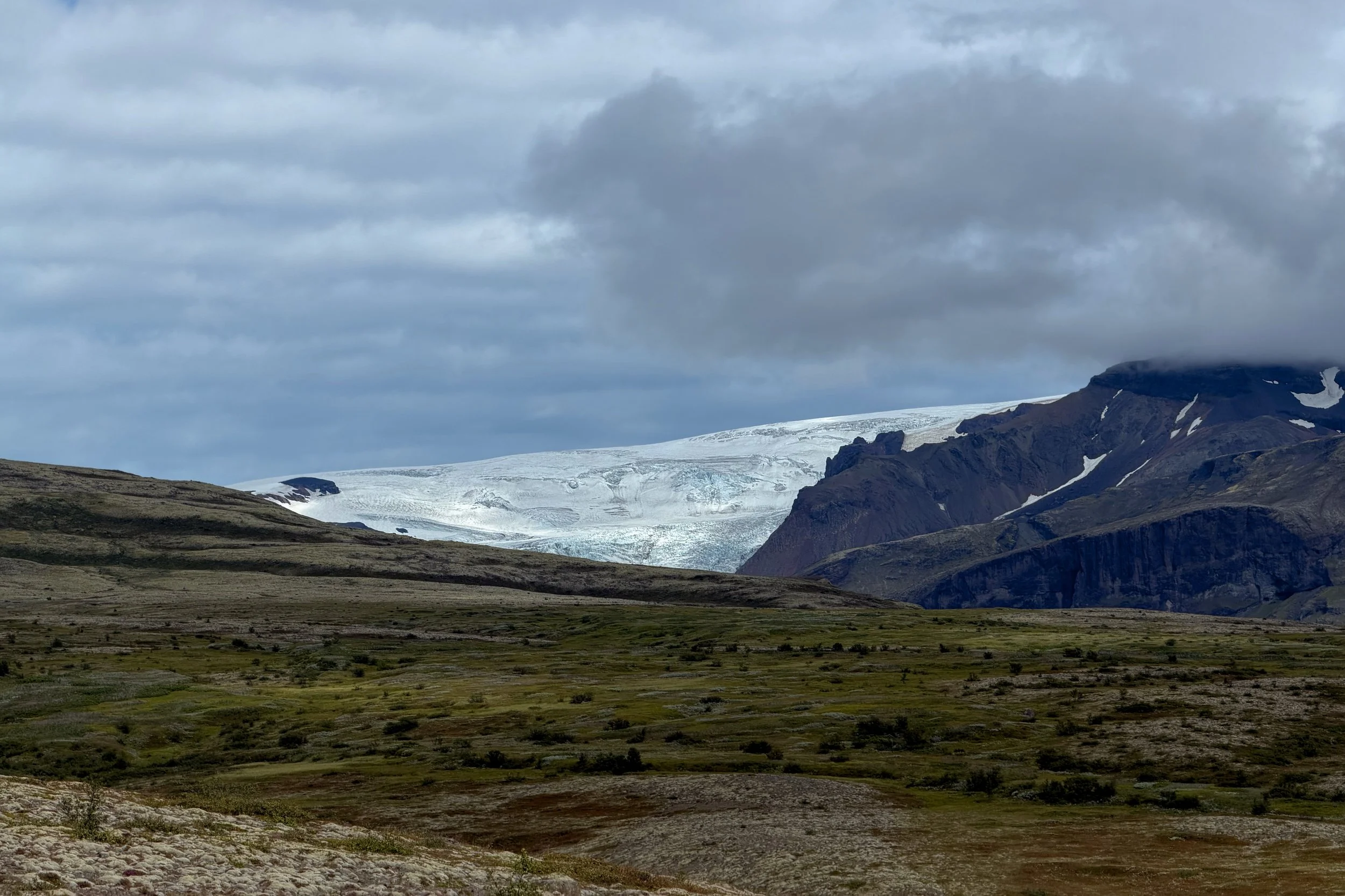 Skaftafellsjökull glacier tongue
