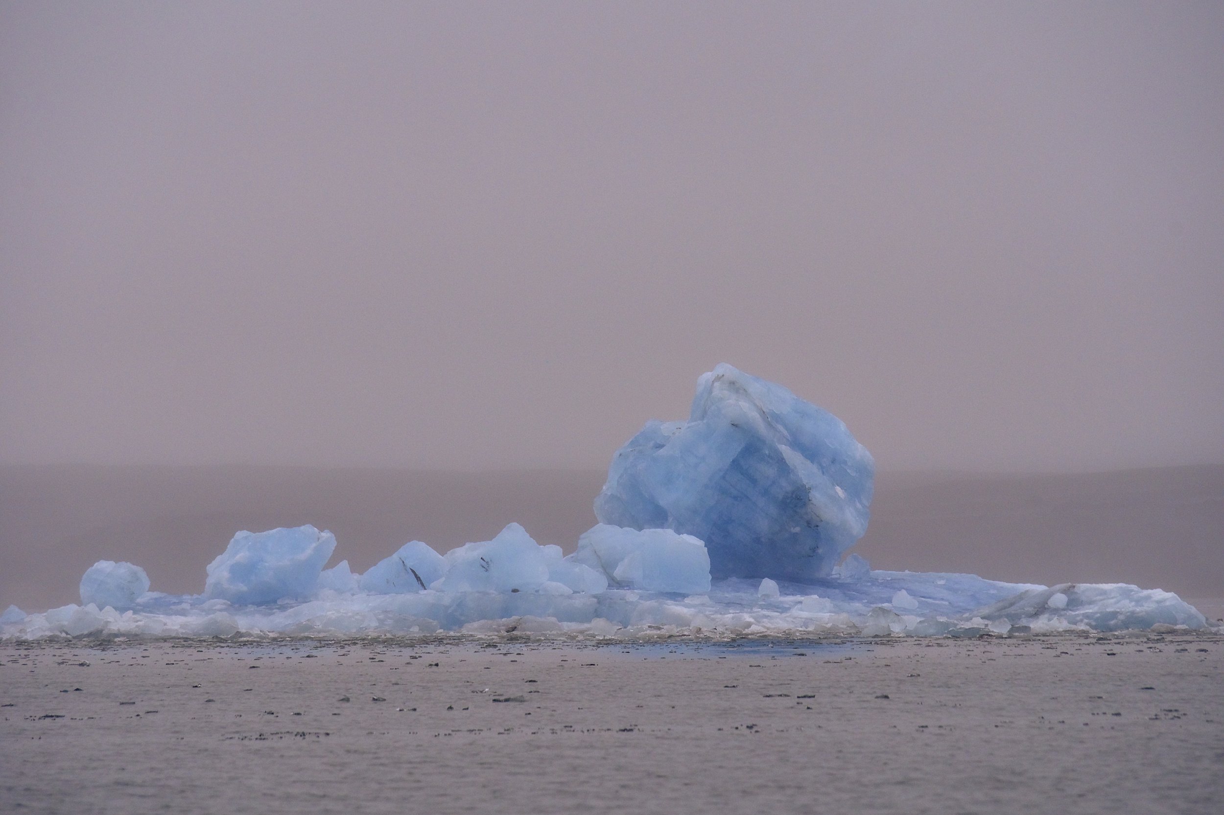 Blue iceberg