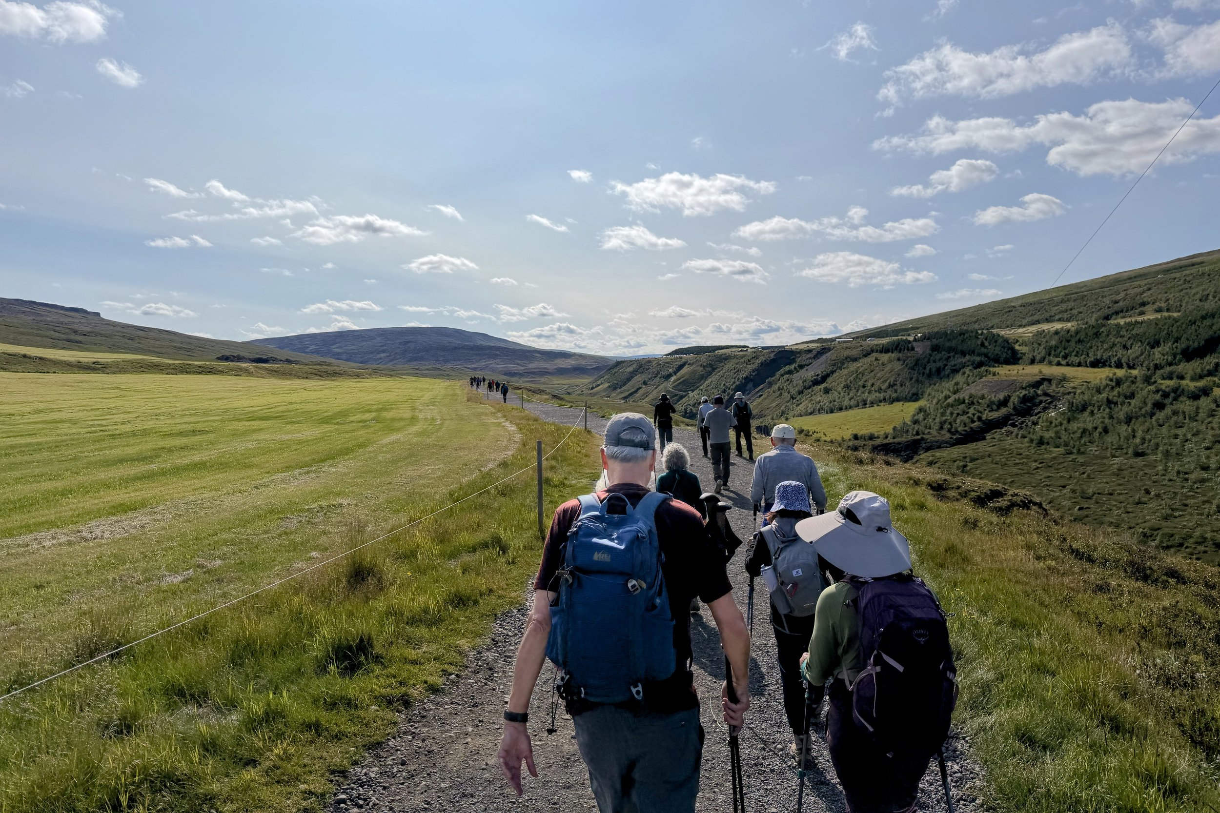 On the trail