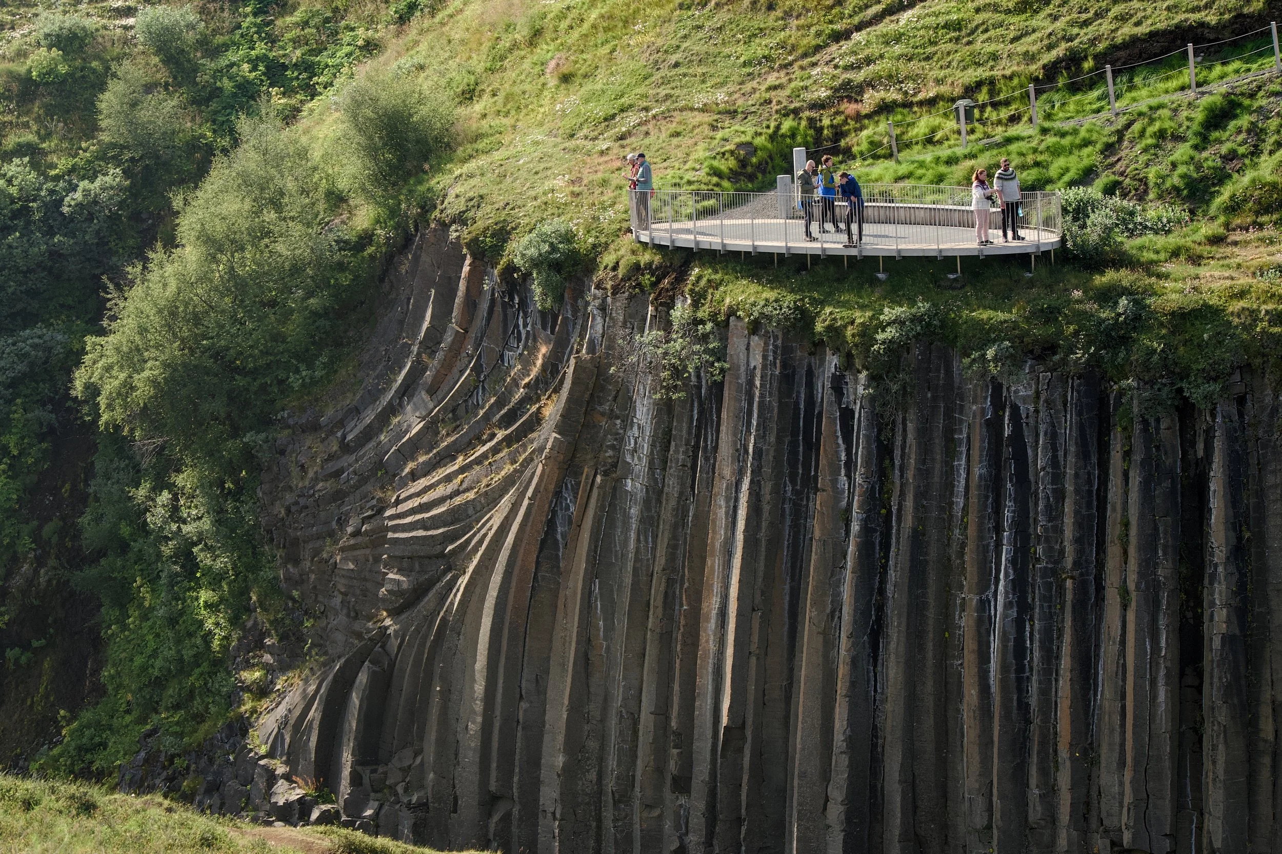 Columnar basalt