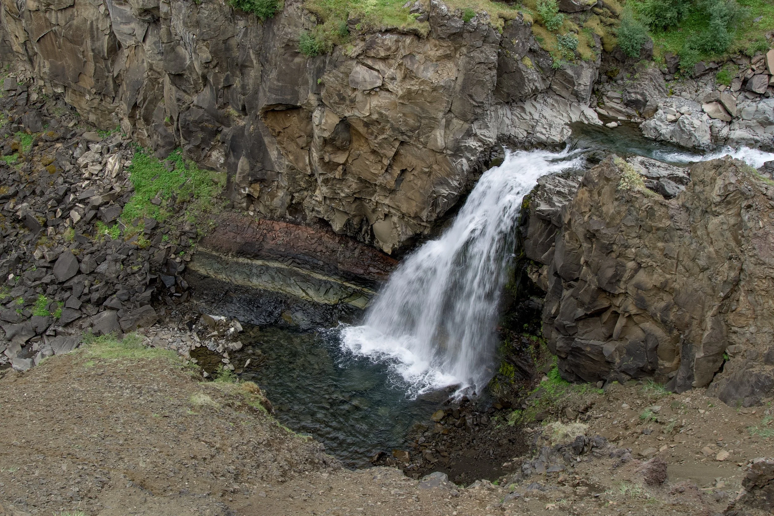 Lower waterfall