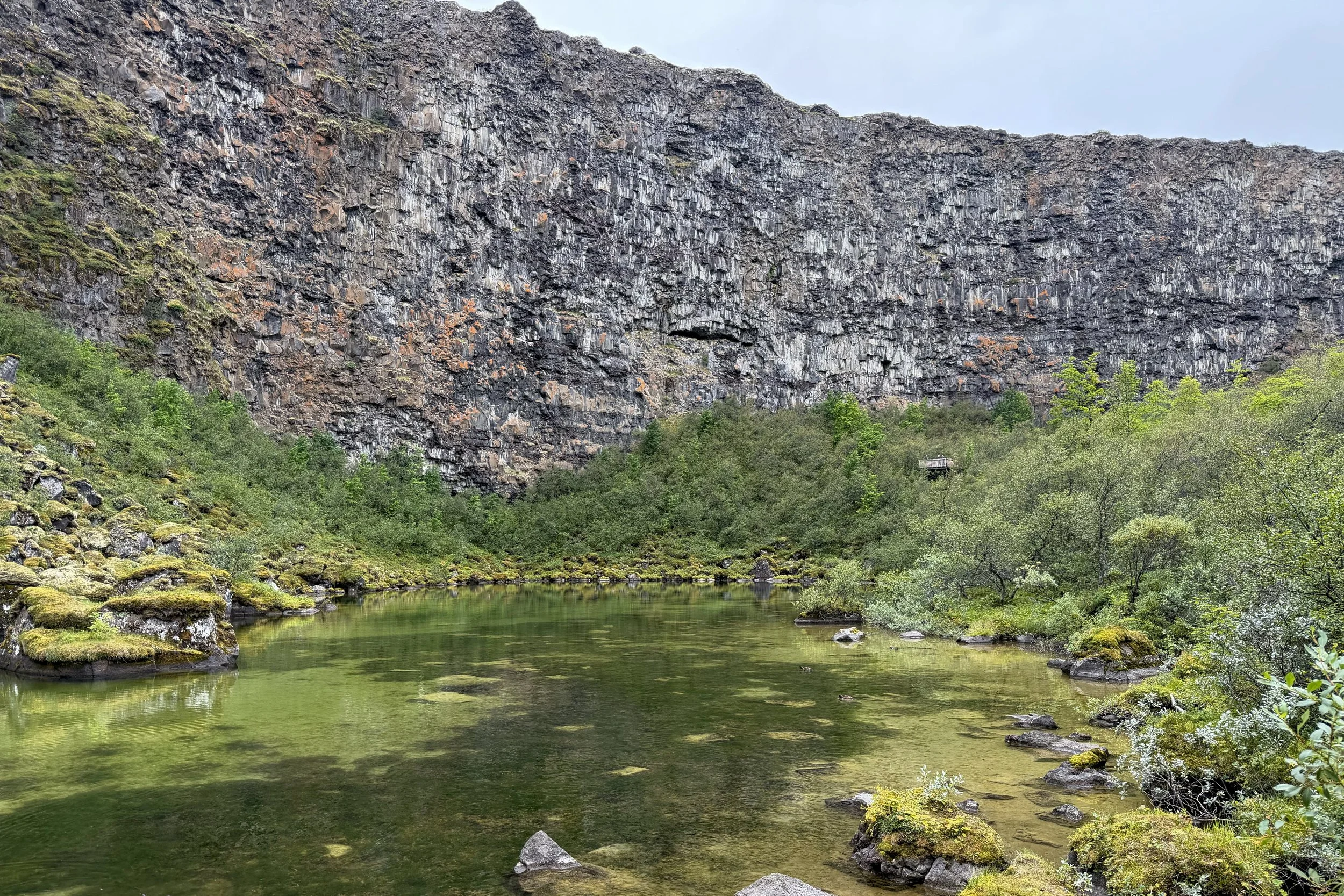 Ásbyrgi Canyon