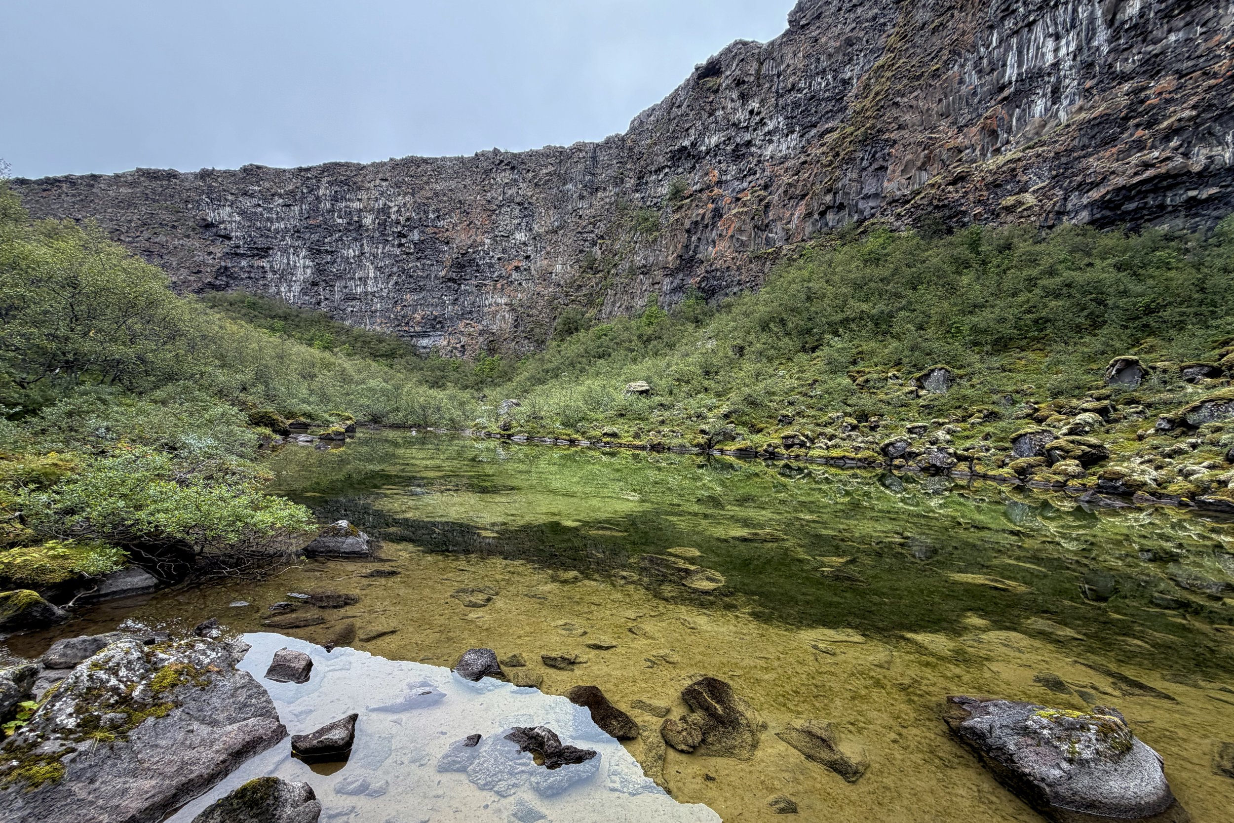 Ásbyrgi Canyon