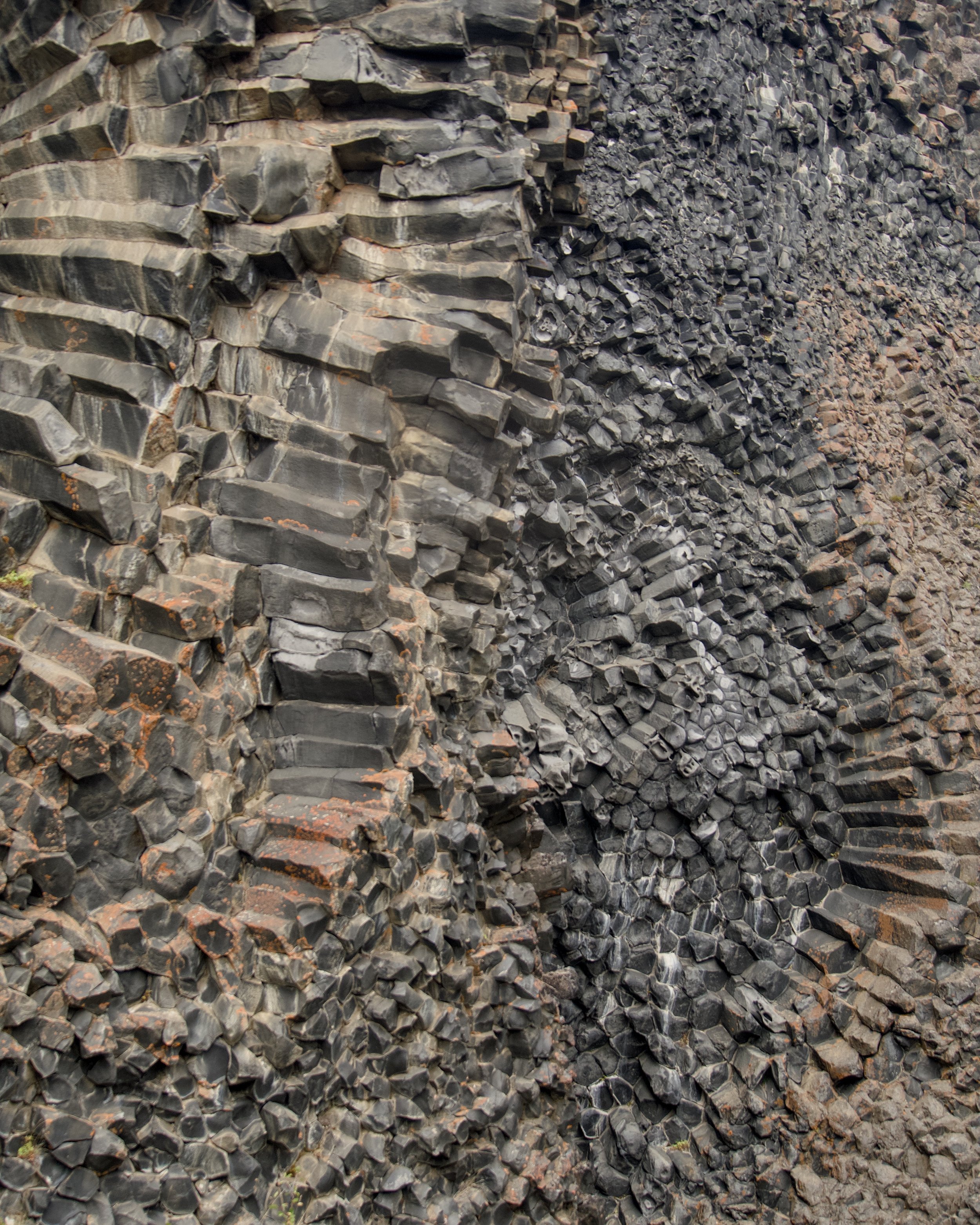 Basalt formations