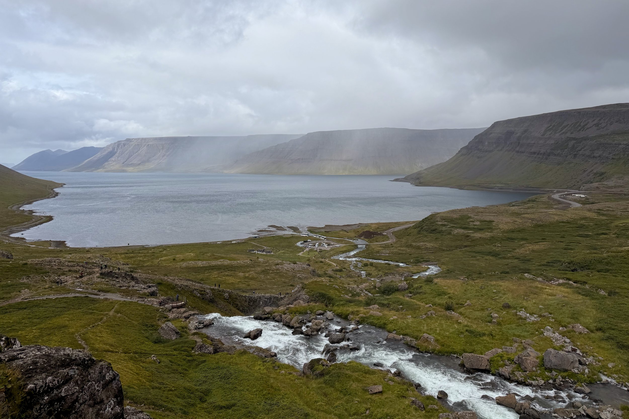 View from Dynjandi