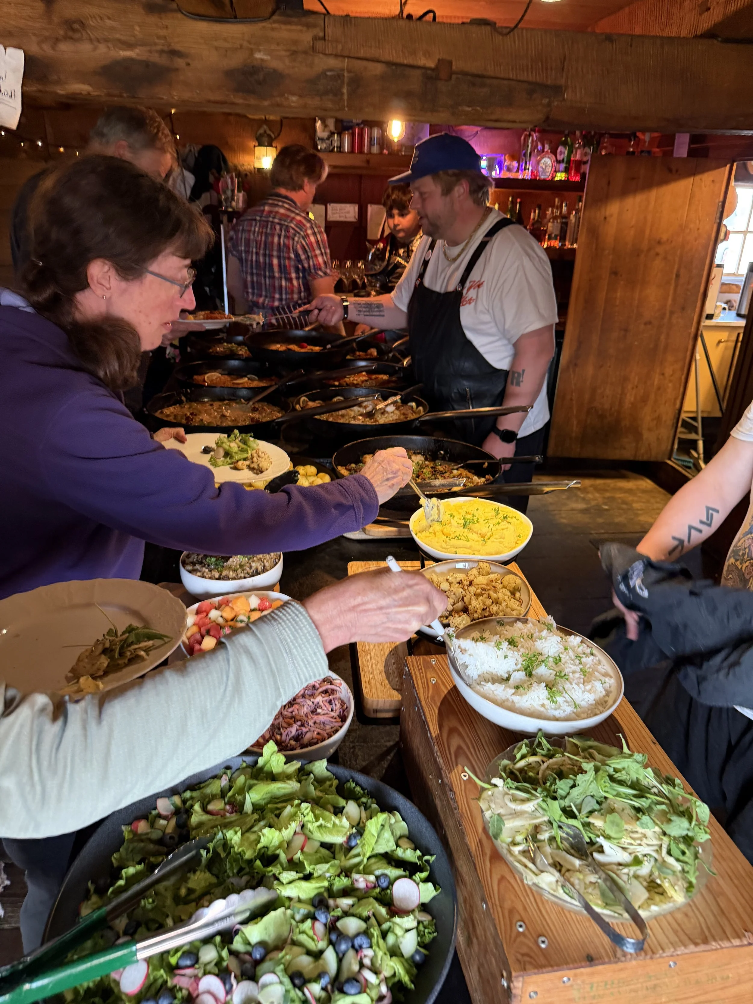 Buffet at Tjöruhúsið
