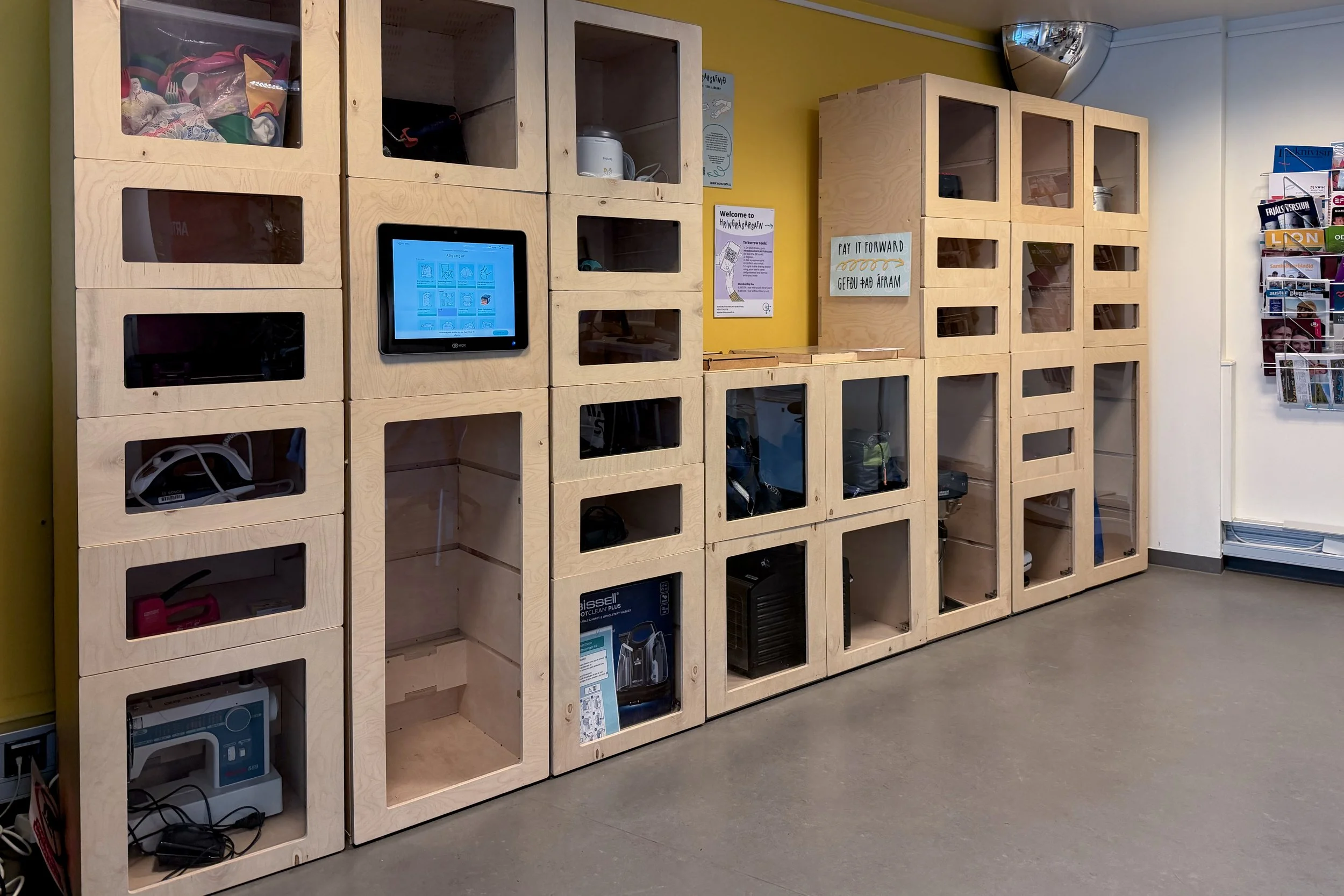 Library’s small appliance selection