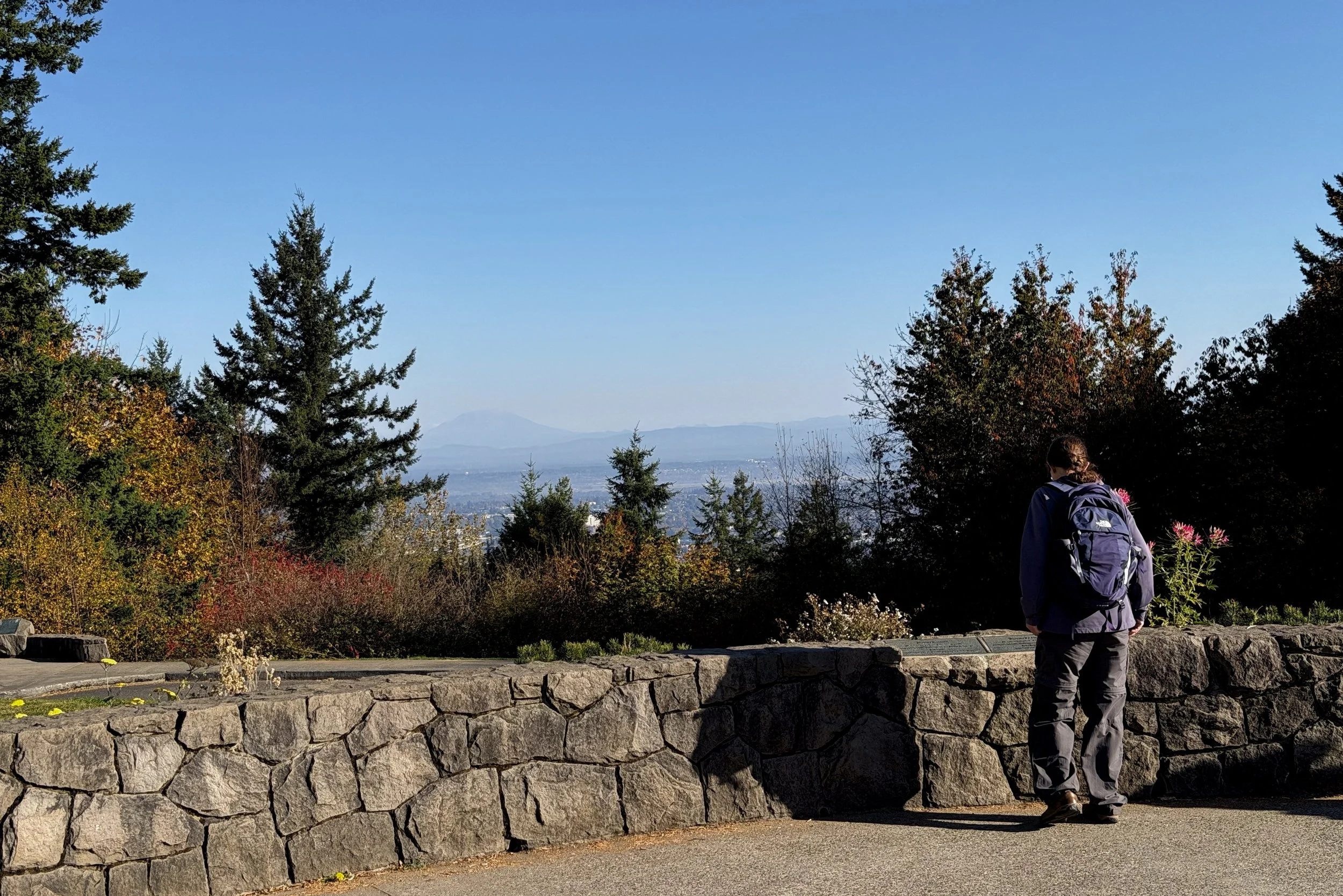Mt. St. Helens from Council Crest Park