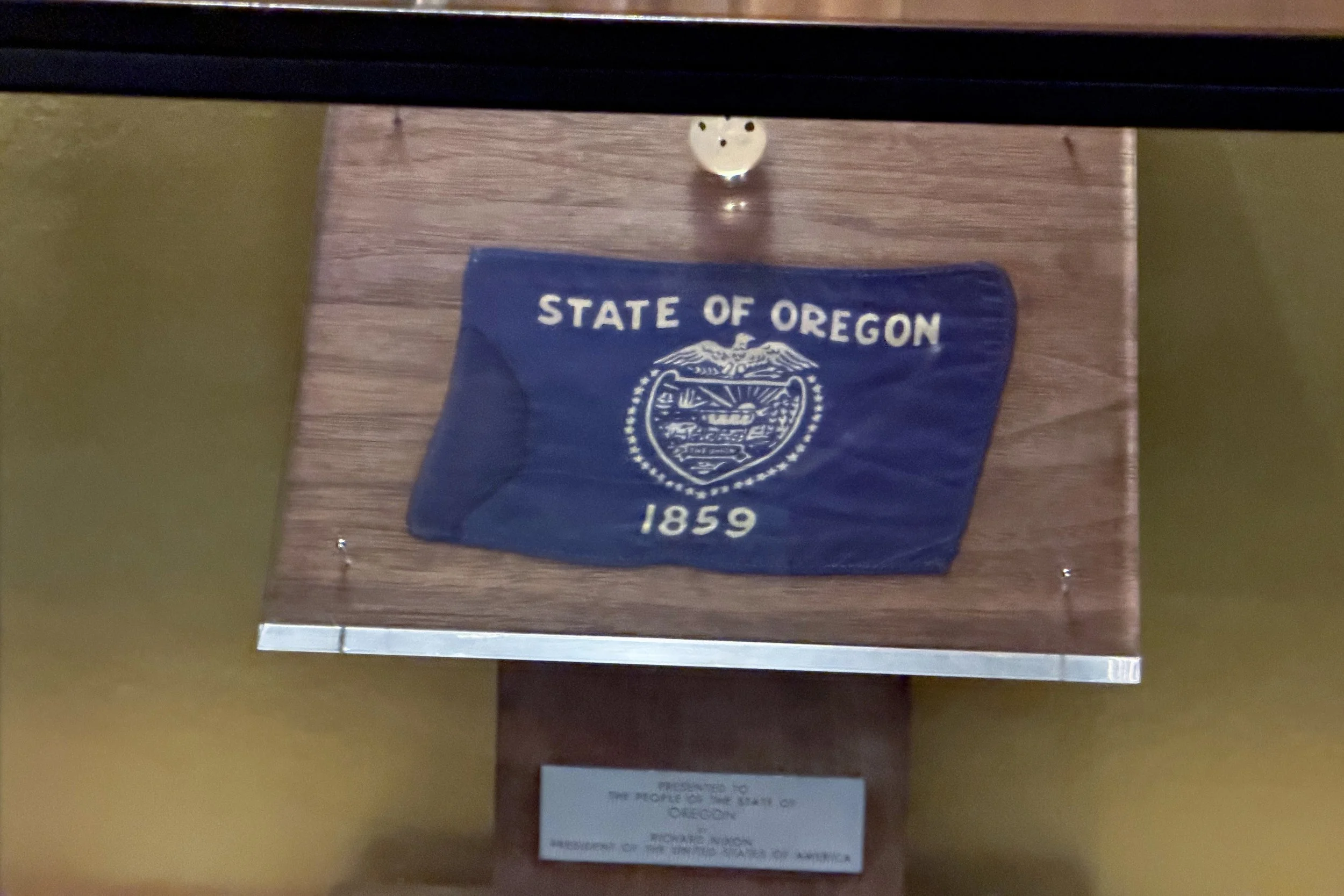 Flag that went on Apollo 11