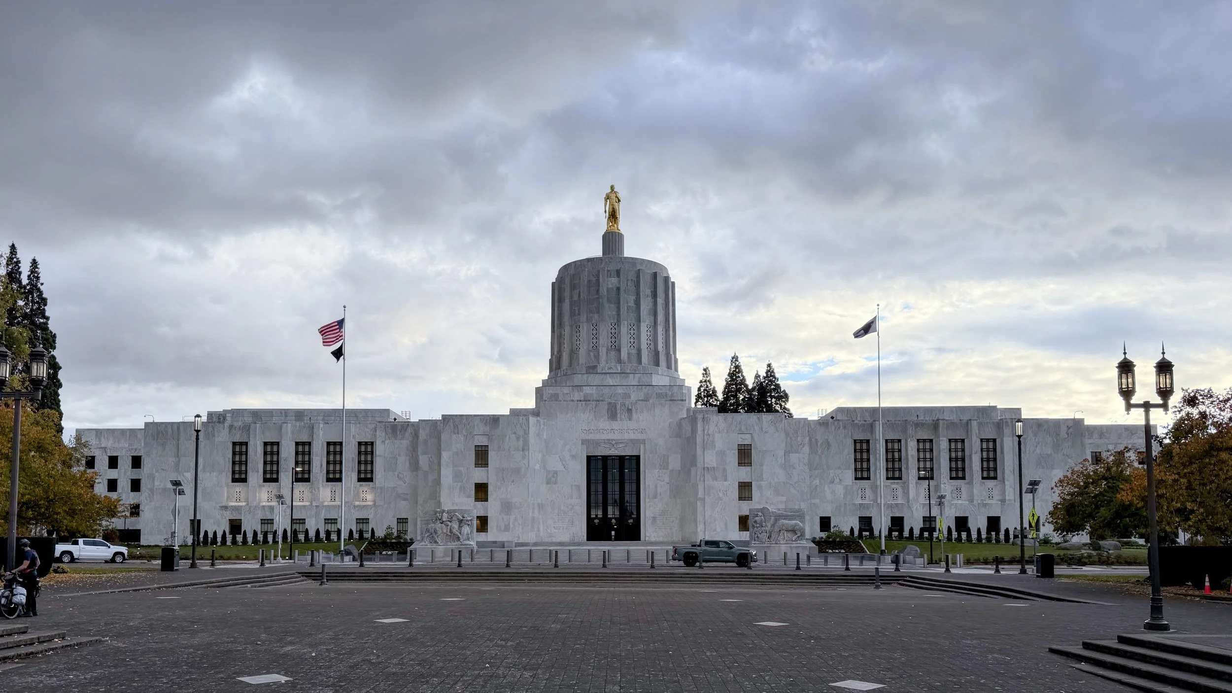 Front of the Capitol building