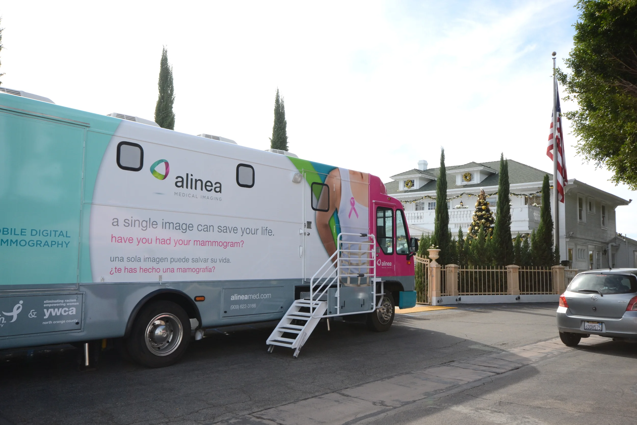 FREE MOBILE MAMMOGRAMS AT THE ANAHEIM WHITE HOUSE