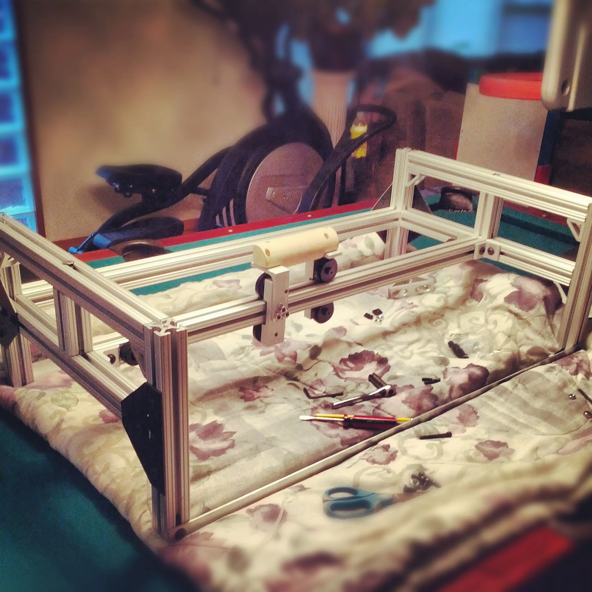 PRE-ELECTRONICS COMPLETED STRUCTURE