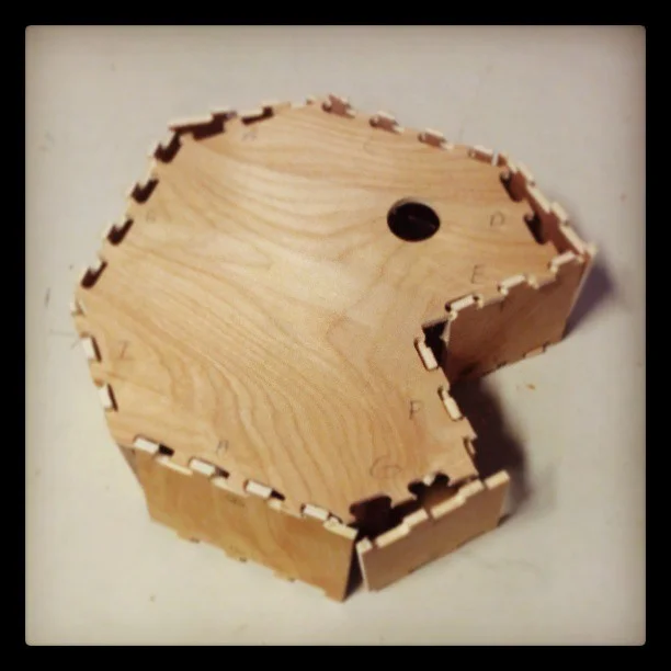 CNC routing test: Pac-Man