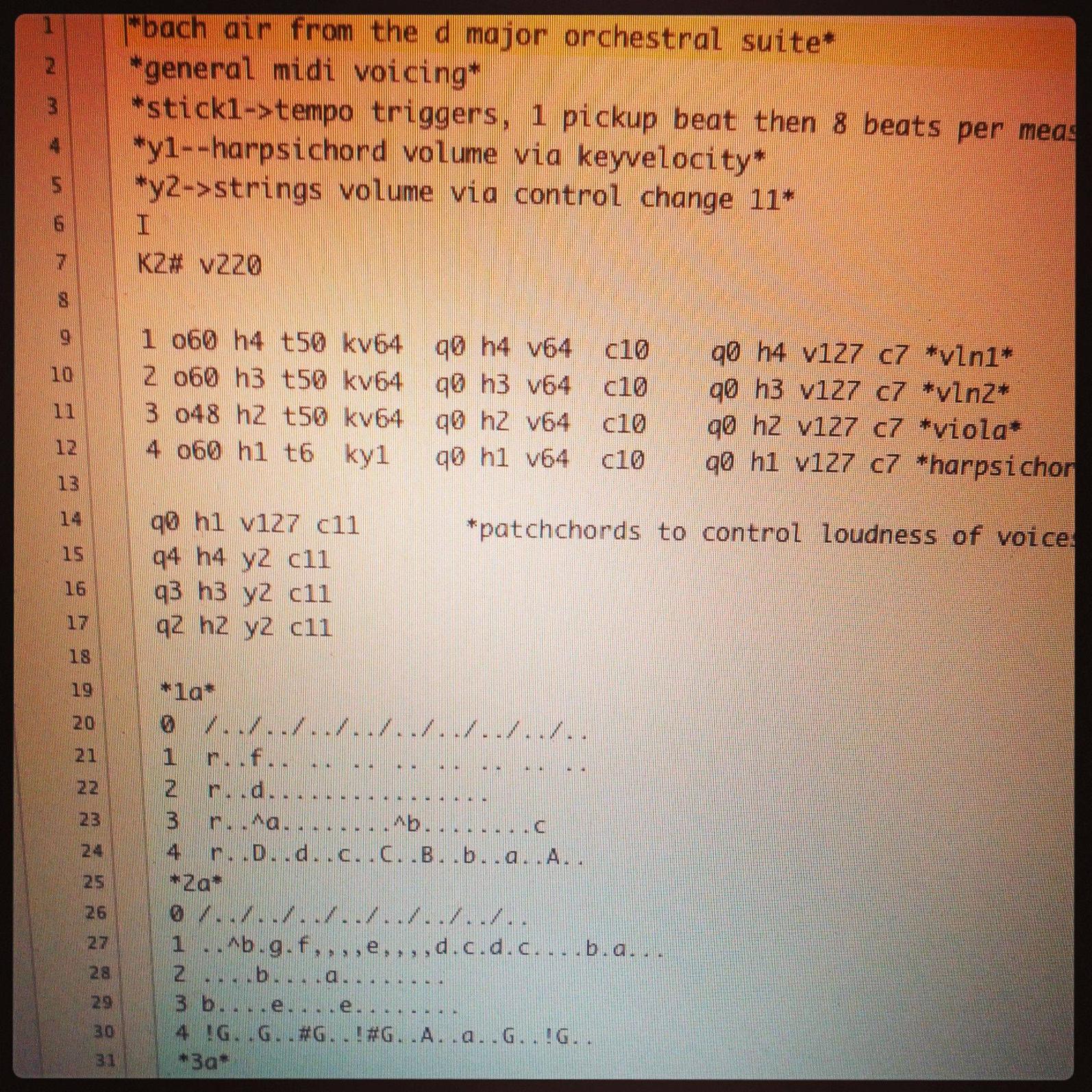 An actual Mathews Conductor score