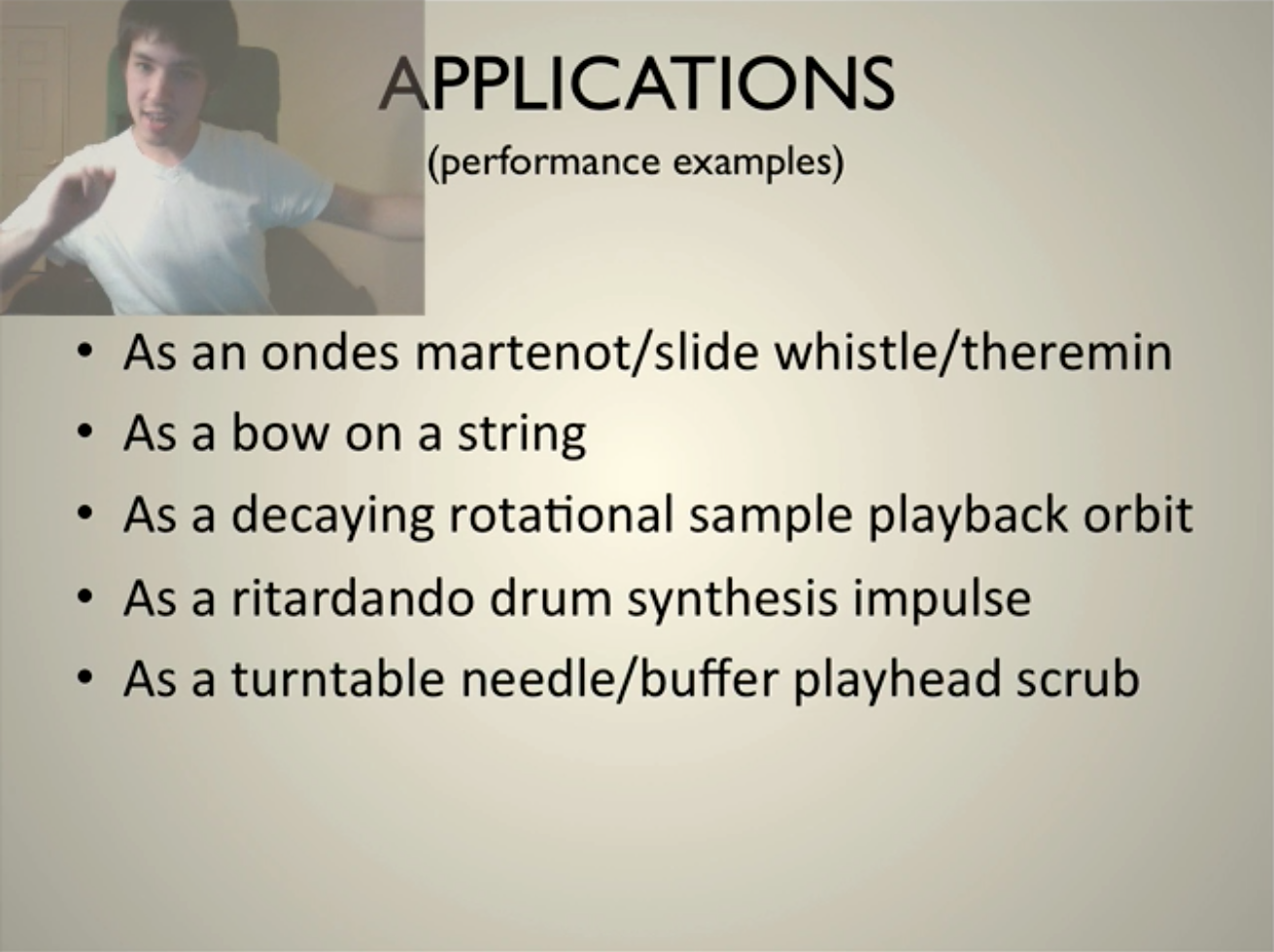 Excerpt from project proposal presentation