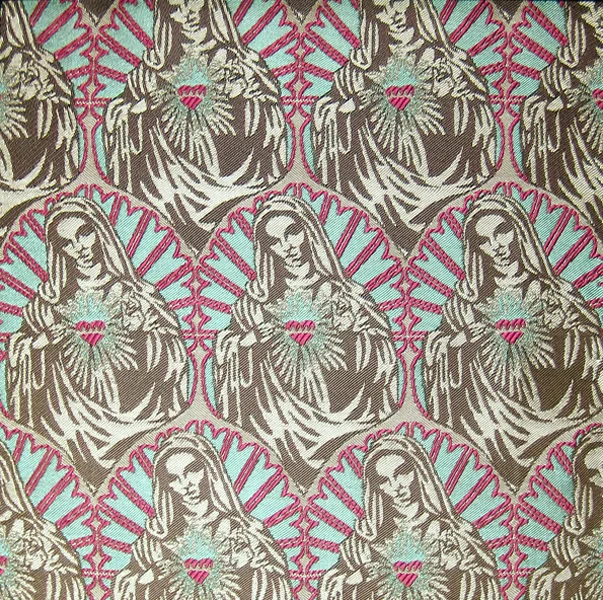 Silk Jacquard Sample - Virgin Mary.jpg