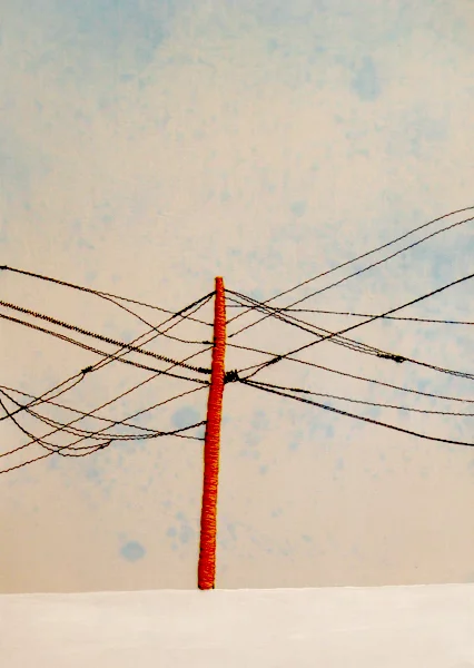 Power Line Triptych (Middle) (10x13)