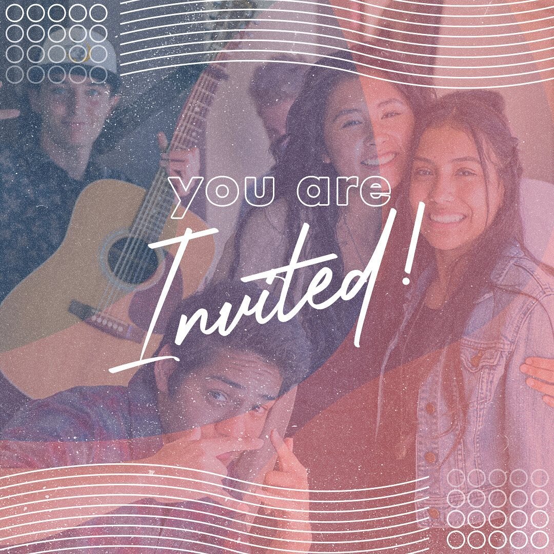 You are invited!!! 

9:30 this Sunday! We have a live in person outdoor service as well as our live stream on Facebook!