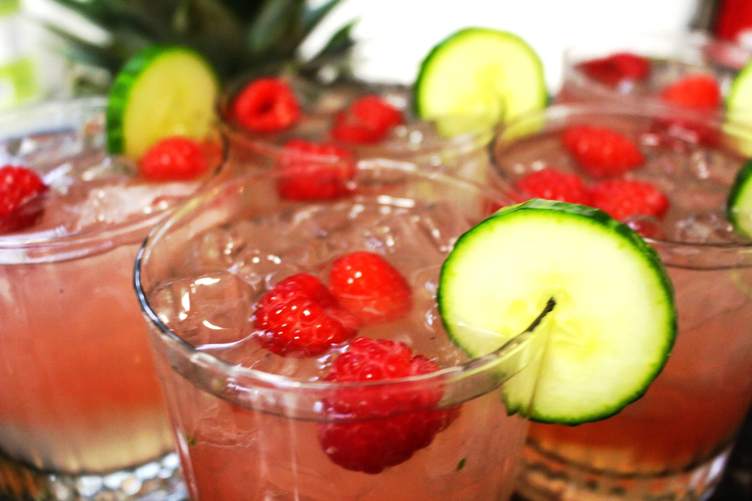 A grown-up and summery cocktail.