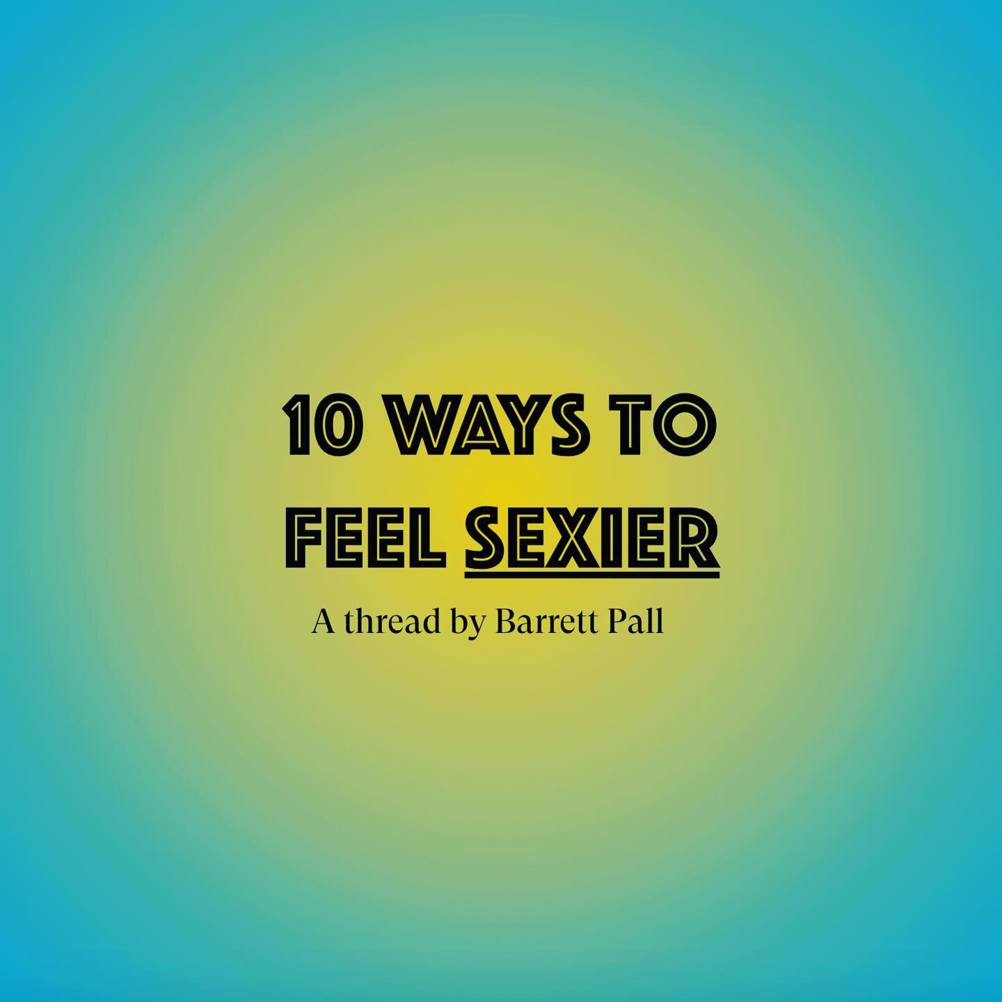 Swipe left. Read. Internalize. Share the one you needed to be reminded the most about. 

What does sexiness mean to you? Let me know in the comment section below. Remember sexiness is a state of mind - not a look. 

Hope this reminds y&rsquo;all how 