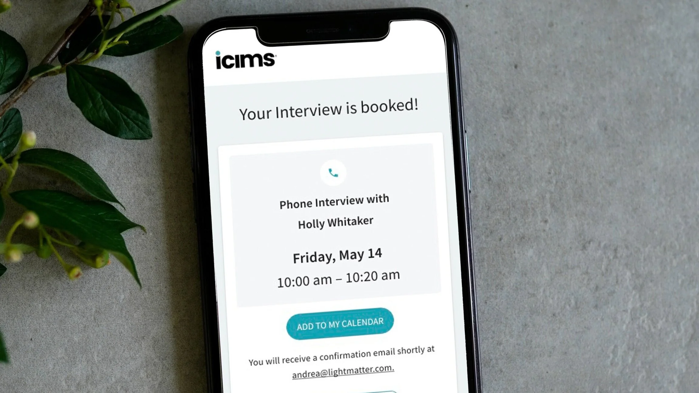 product design at icims